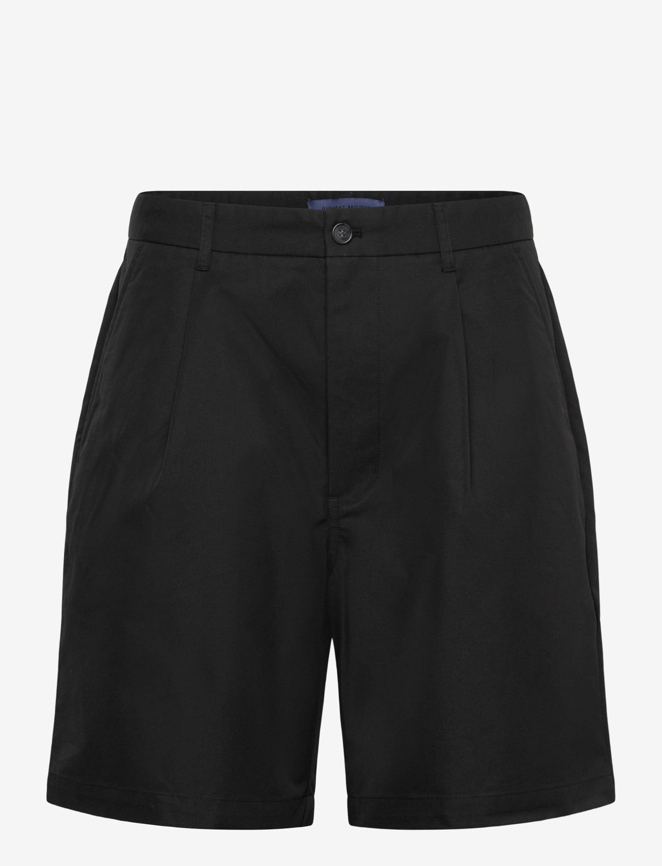 Garment Project - Bill Shorts - Black Twill - chinos shorts - black - 0
