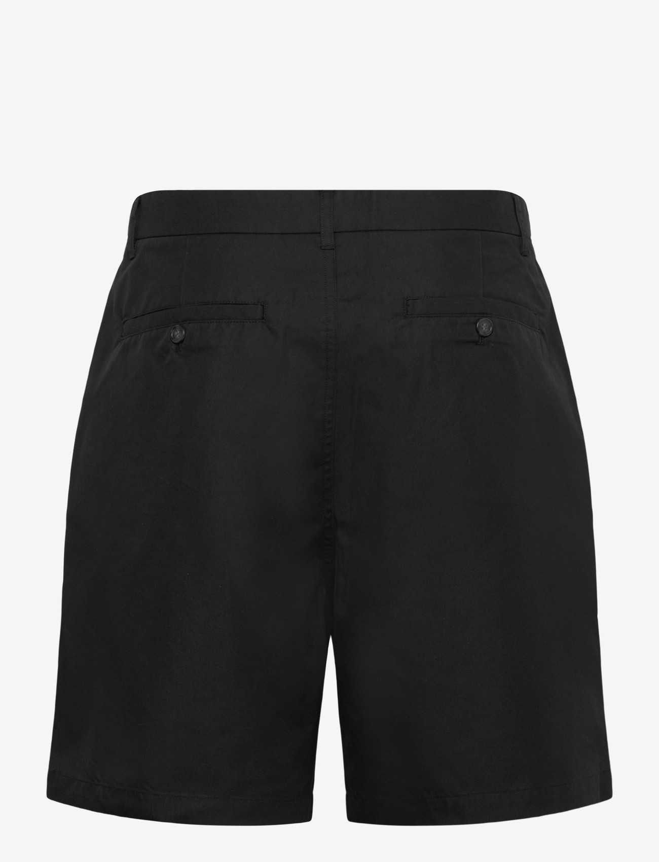 Garment Project - Bill Shorts - Black Twill - chinos shorts - black - 1