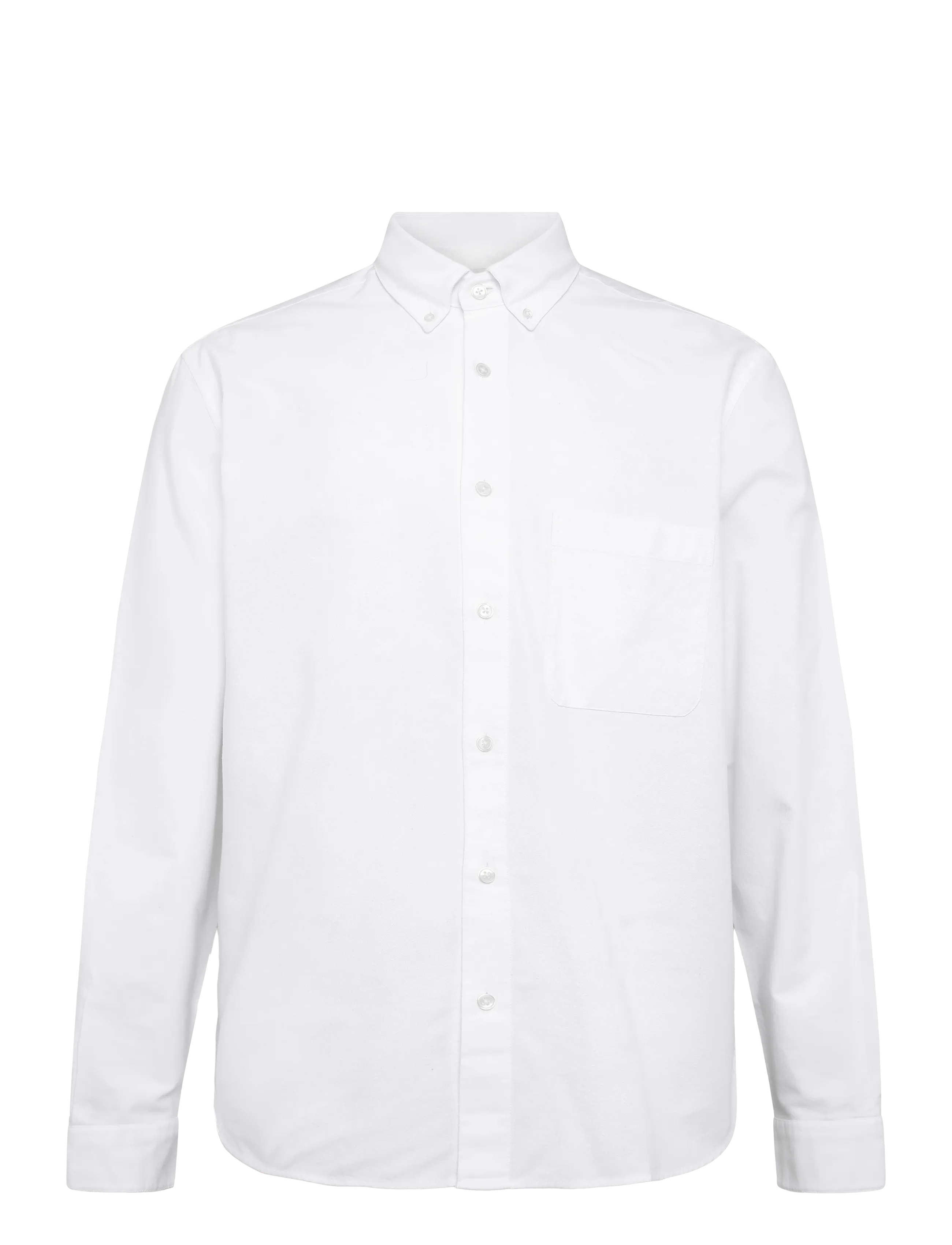 Garment Project Colin - White - Oxford-Hemden - WHITE / white
