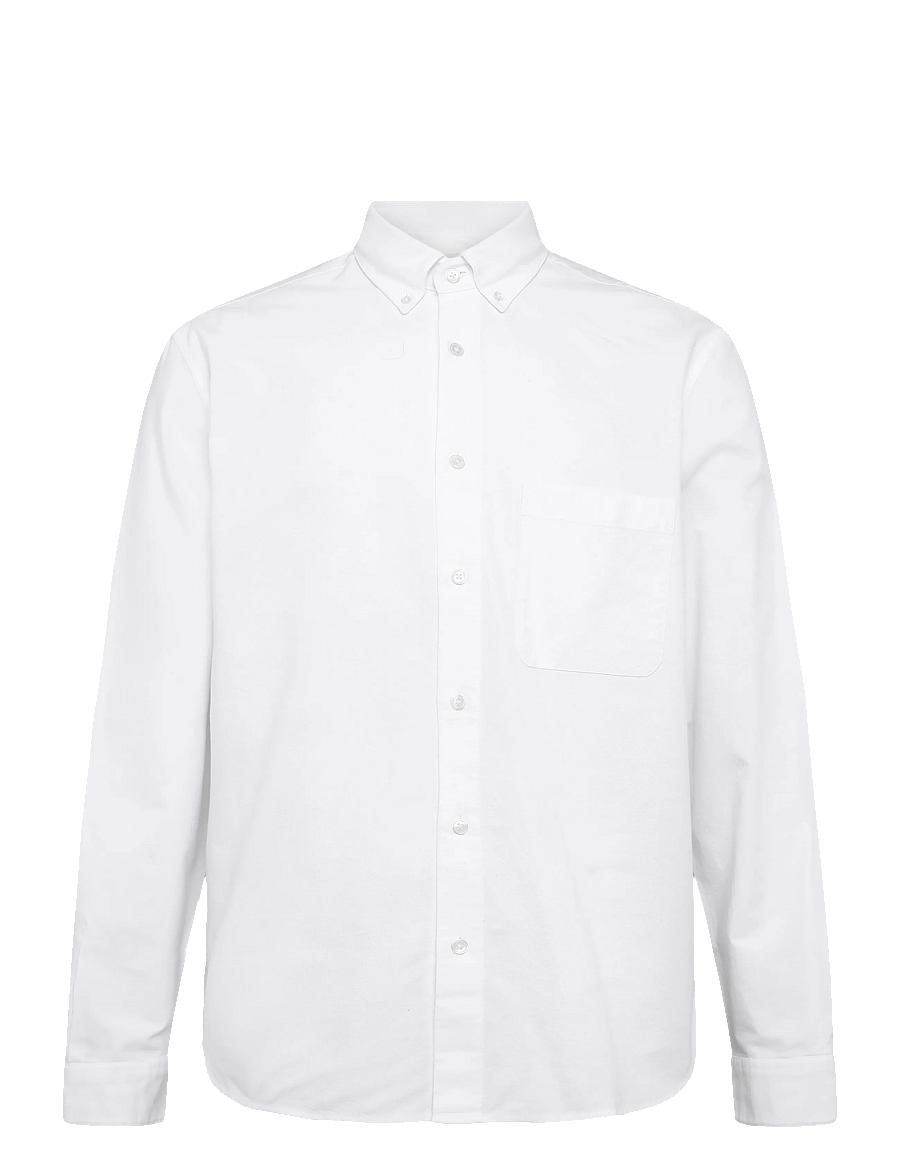 Garment Project - Colin - White - oxford-hemden - white - 0