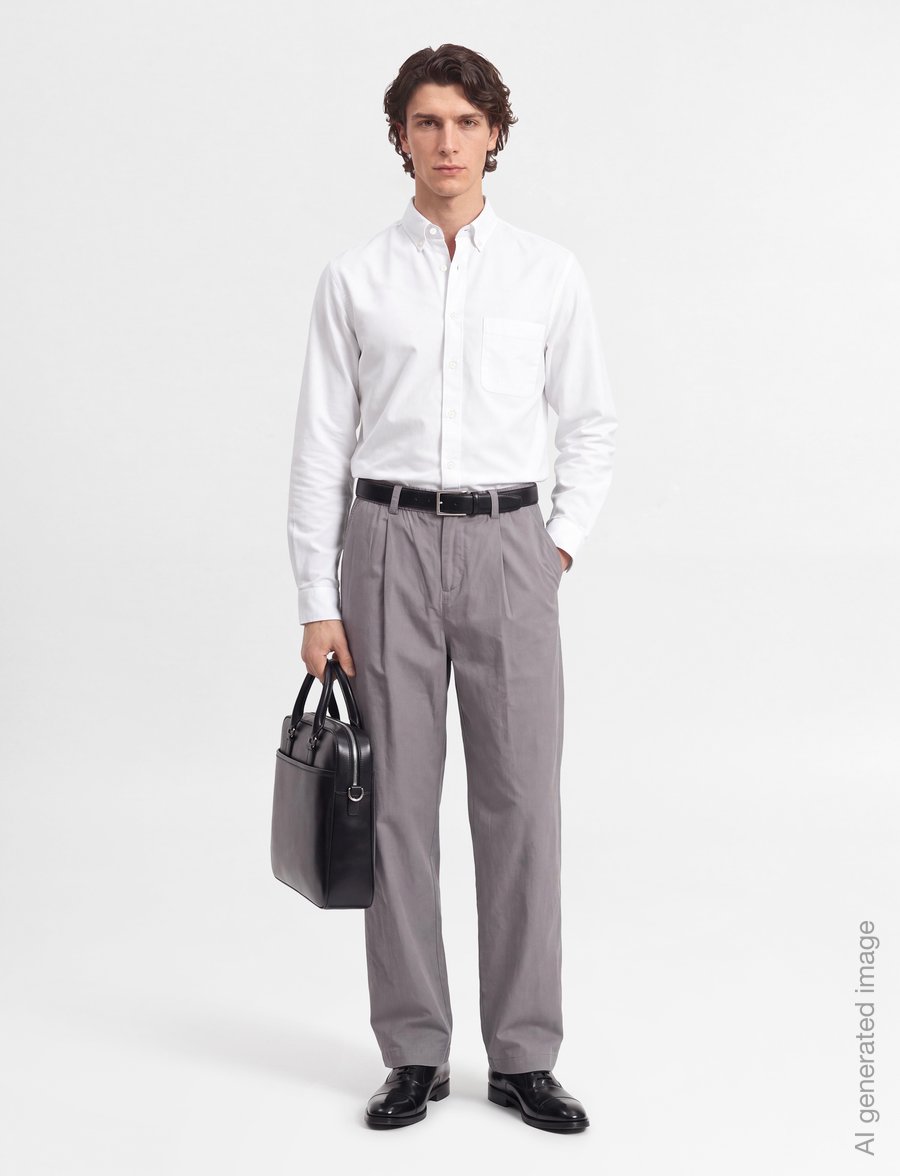 Garment Project - Colin - White - oxfordi särgid - white - 0