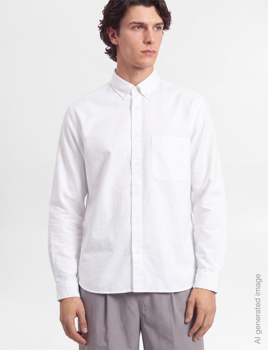 Garment Project - Colin - White - oxfordi särgid - white - 3