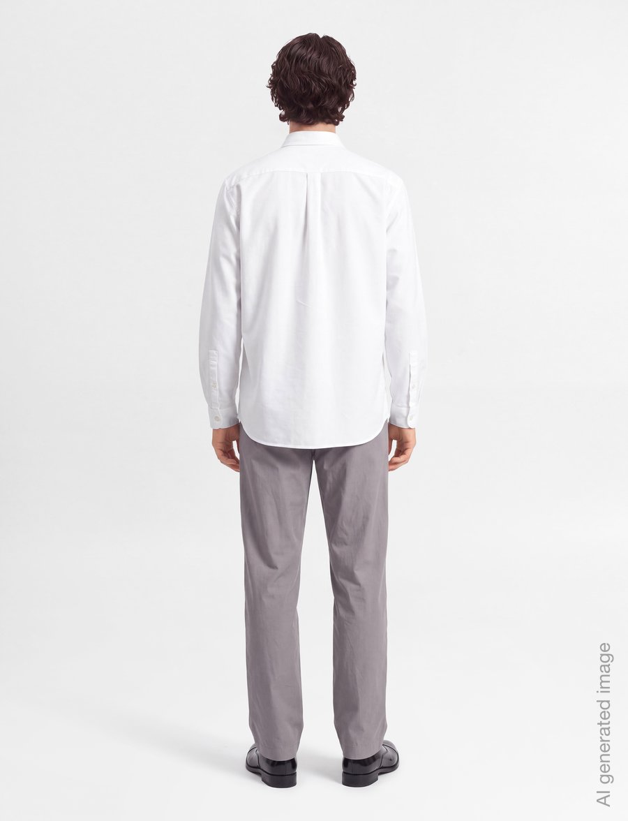 Garment Project - Colin - White - oxfordi särgid - white - 4