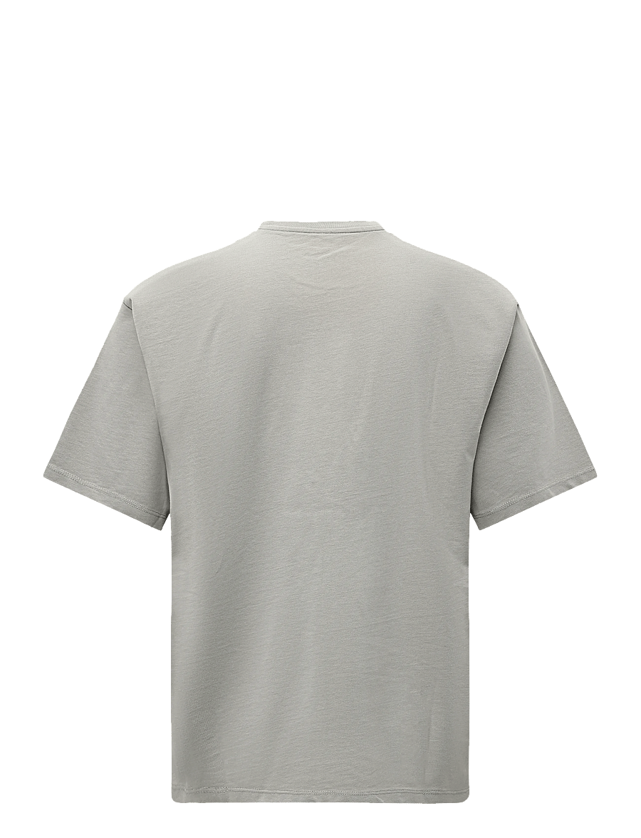 Garment Project - James SS - Light Grey - kortärmade t-shirts - light grey - 1