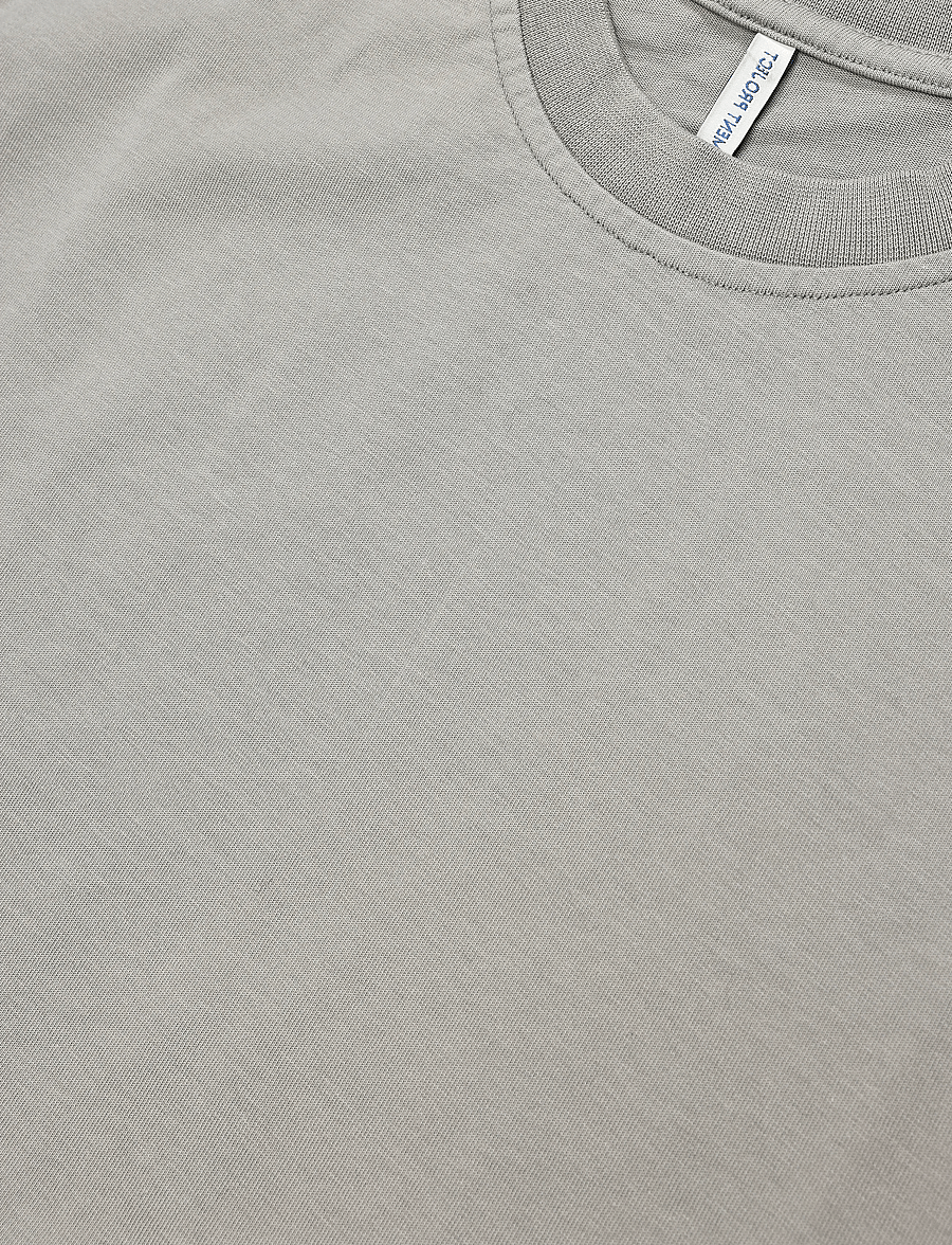 Garment Project - James SS - Light Grey - kortärmade t-shirts - light grey - 2