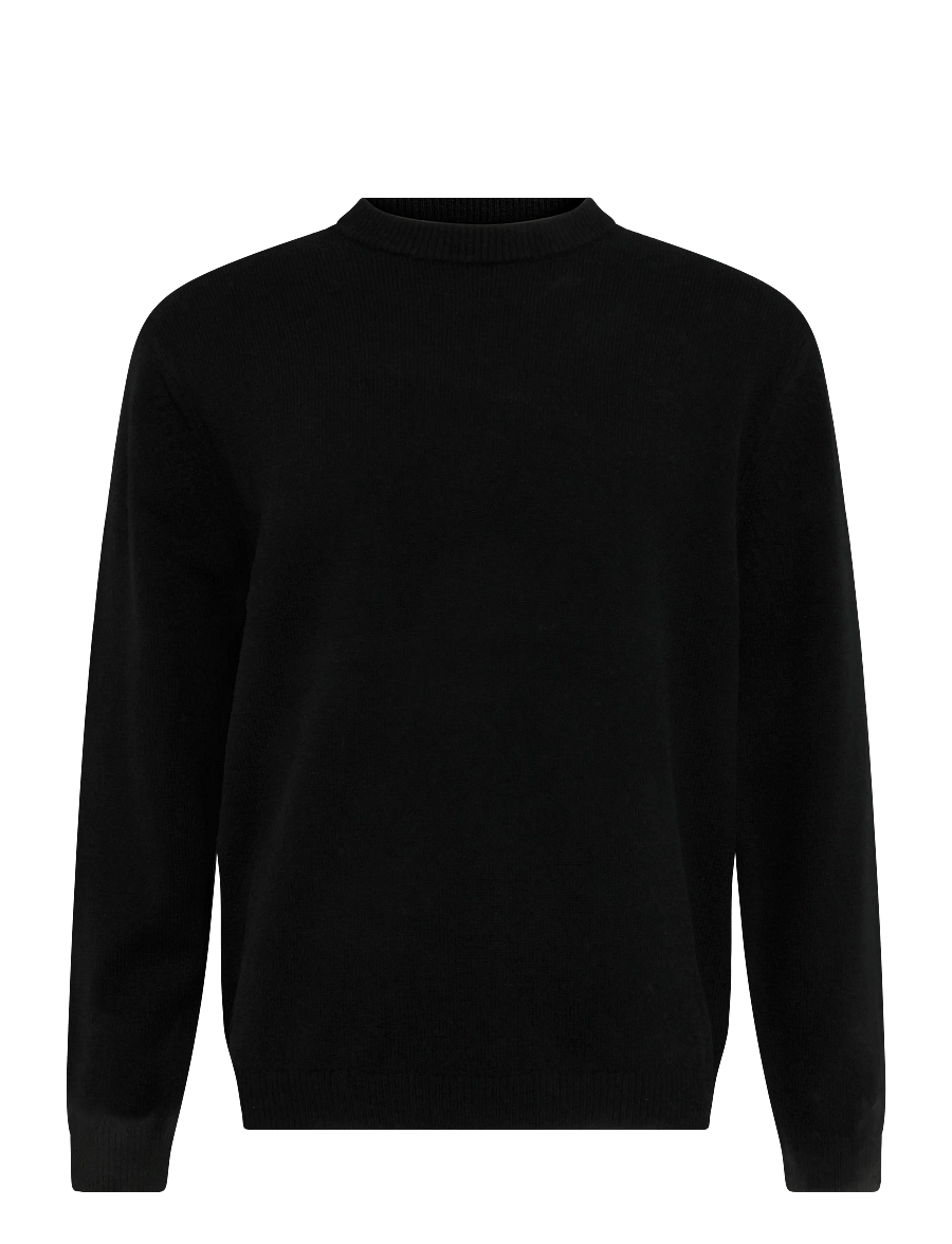 Garment Project - Samuel - Black - round necks - black - 0