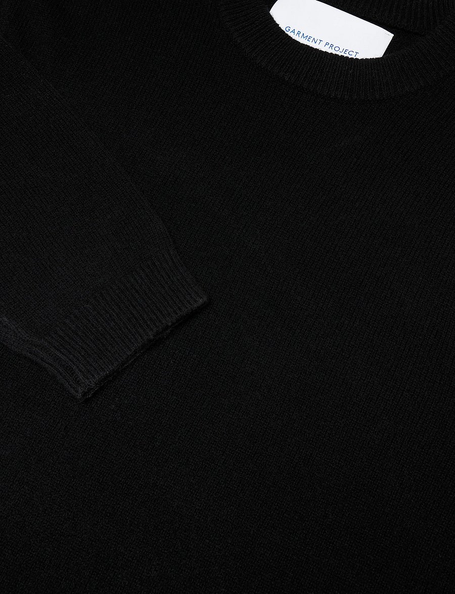 Garment Project - Samuel - Black - round necks - black - 2