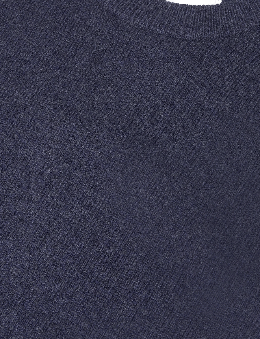 Garment Project - Samuel - Navy Melange - rundhals - navy - 2