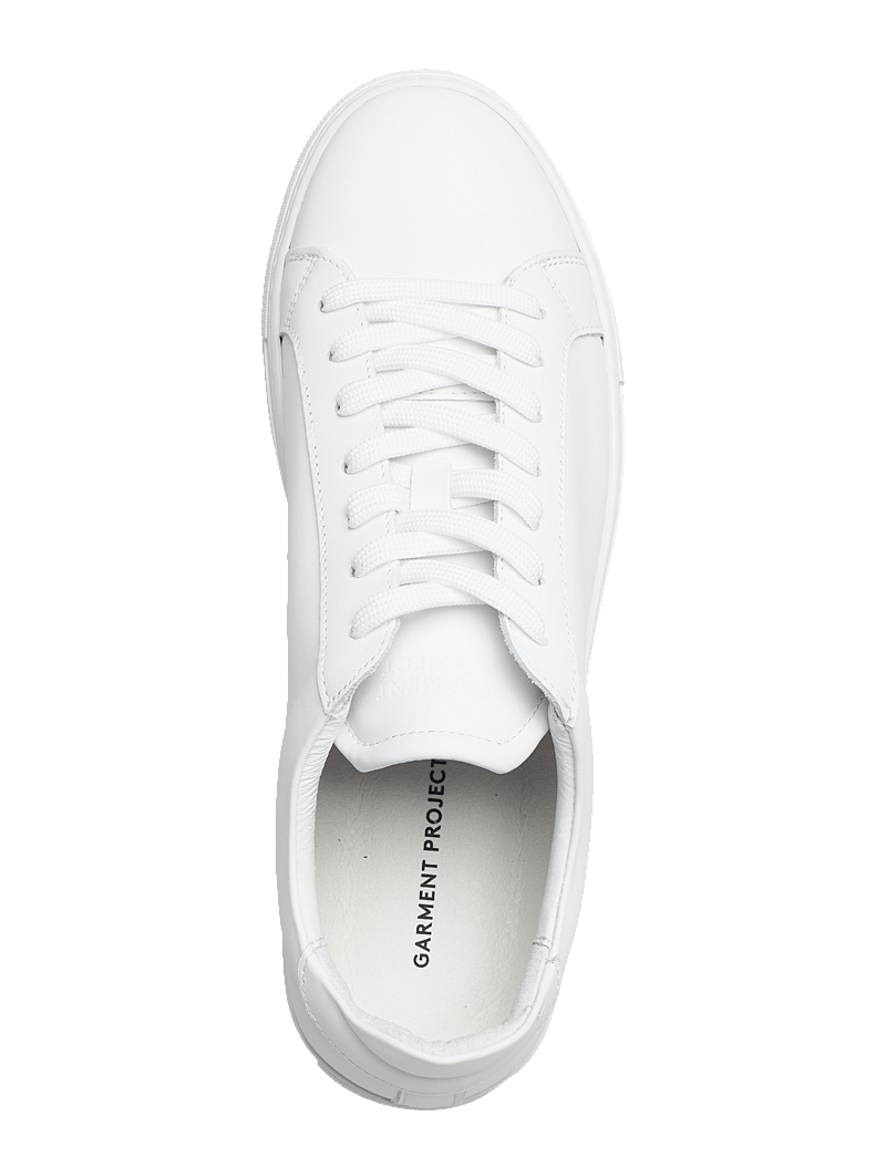 Garment Project - Type - White Leather - låga sneakers - 100 white - 3