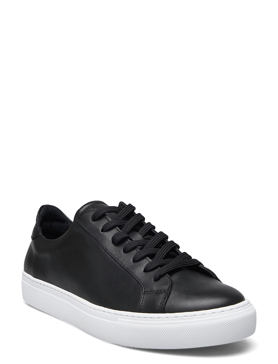 Garment Project - Type - Black Leather - niedriger schnitt - black - 0