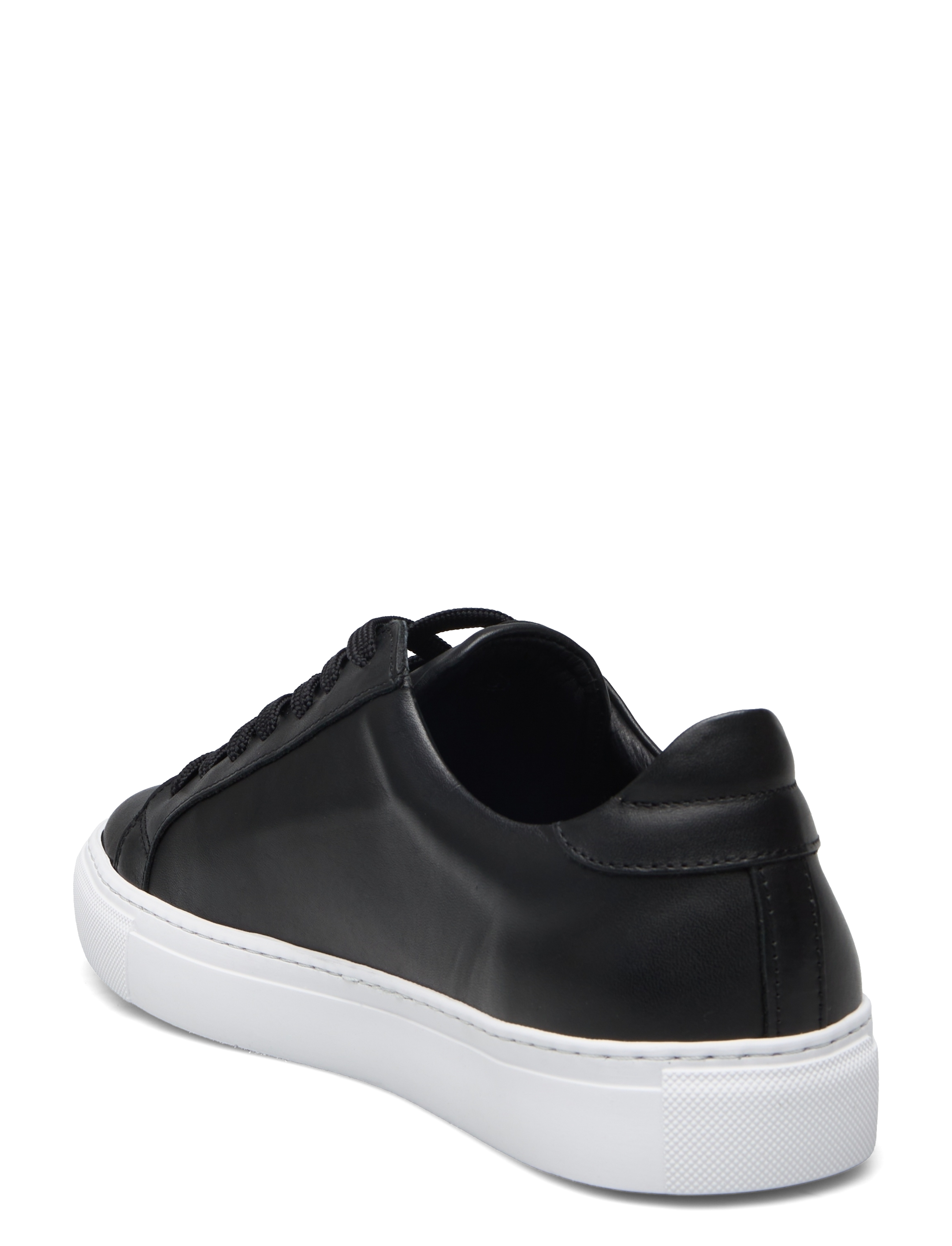 Garment Project - Type - Black Leather - lave sneakers - black - 2