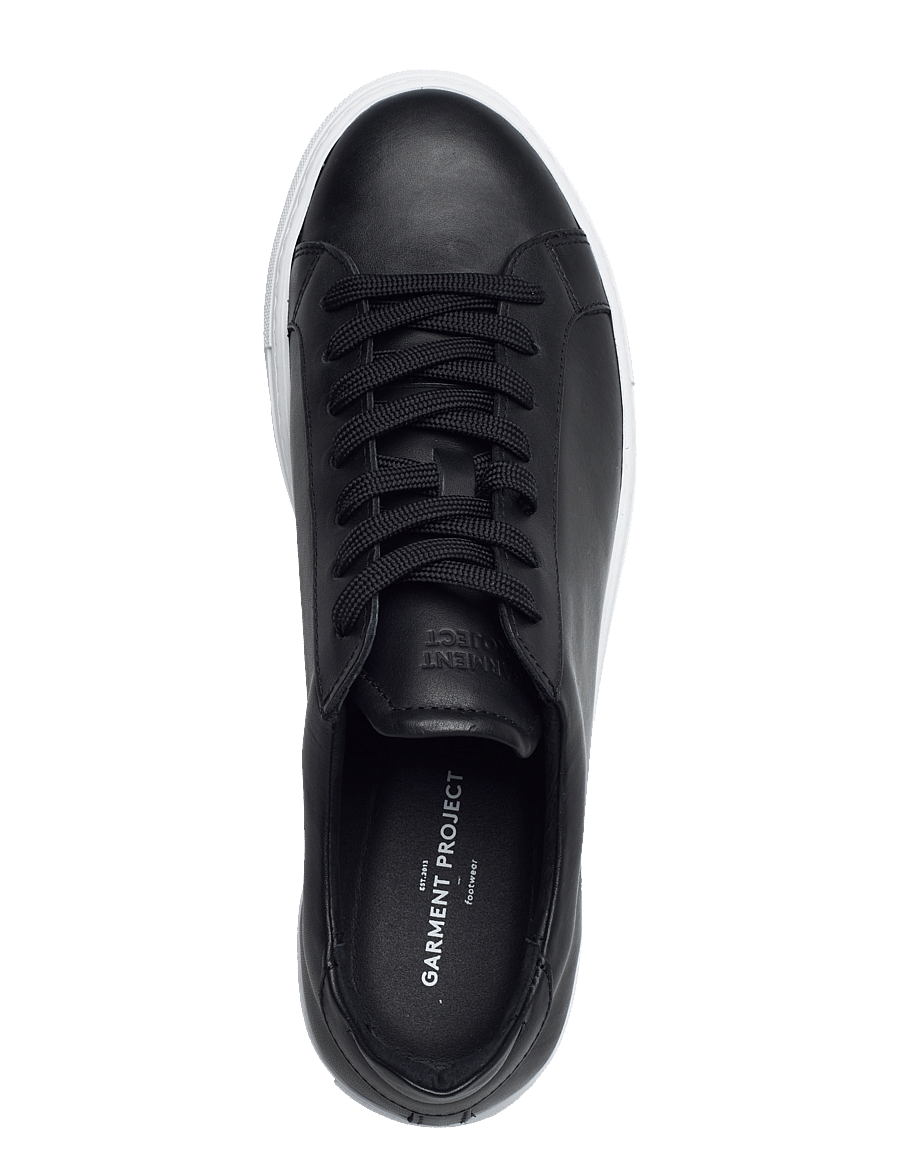 Garment Project - Type - Black Leather - niedriger schnitt - black - 3