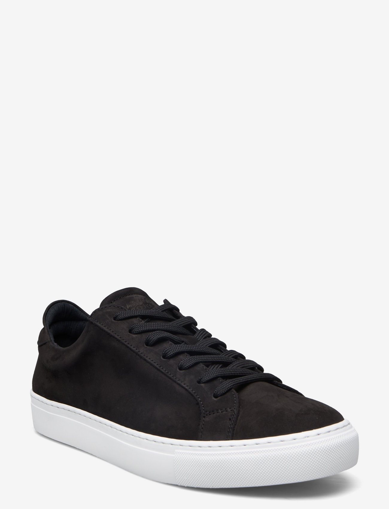 Garment Project - Type - Black Nubuck - lave sneakers - black - 0