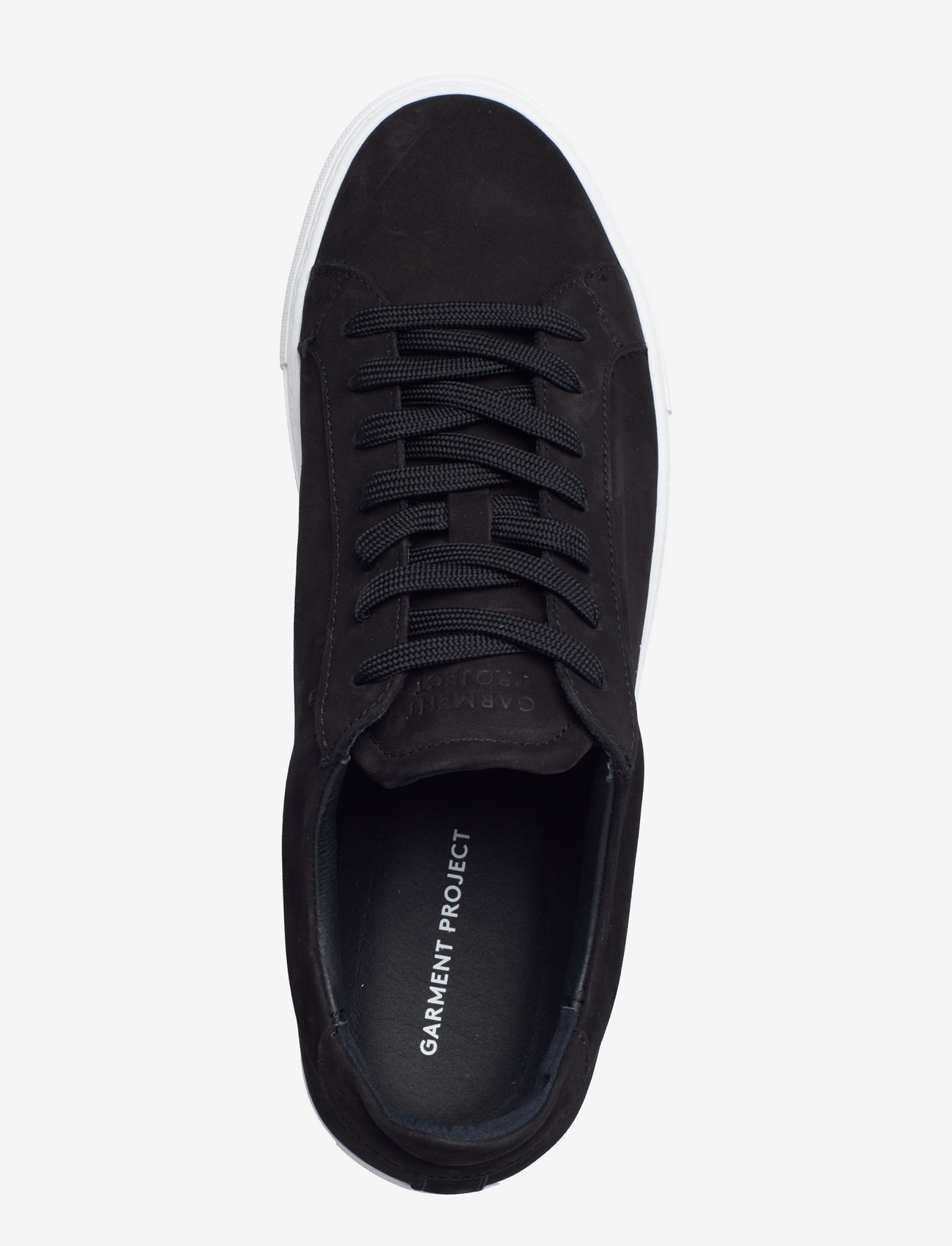 Garment Project - Type - Black Nubuck - lave sneakers - black - 3
