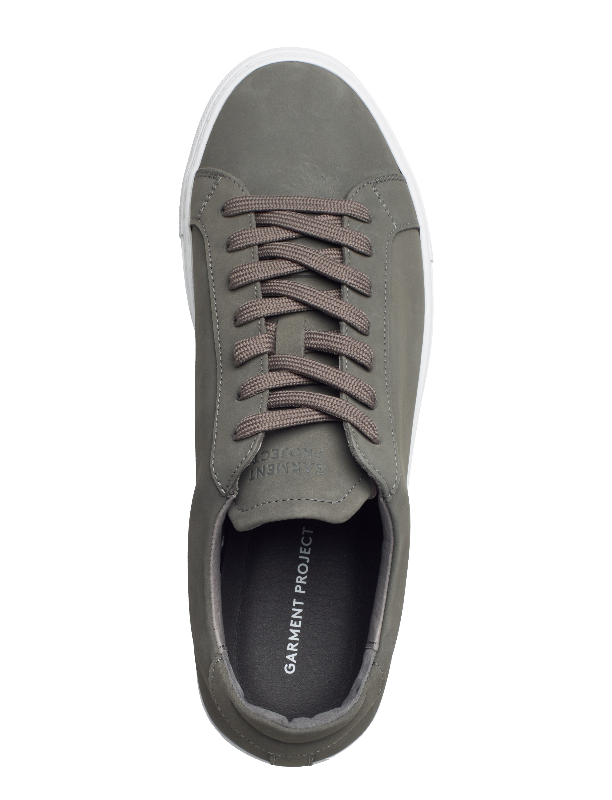 Garment Project - Type - Grey Nubuck - lave sneakers - grey - 3
