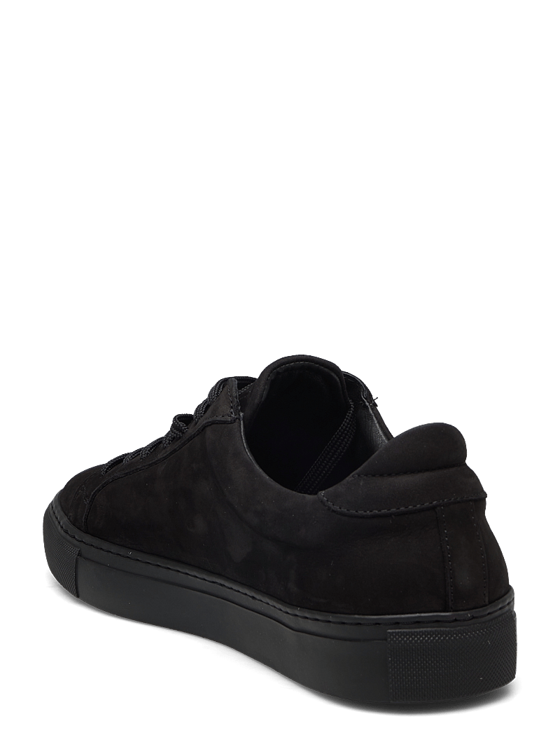 Garment Project - Type - Black/Black Nubuck - låga sneakers - black - 2