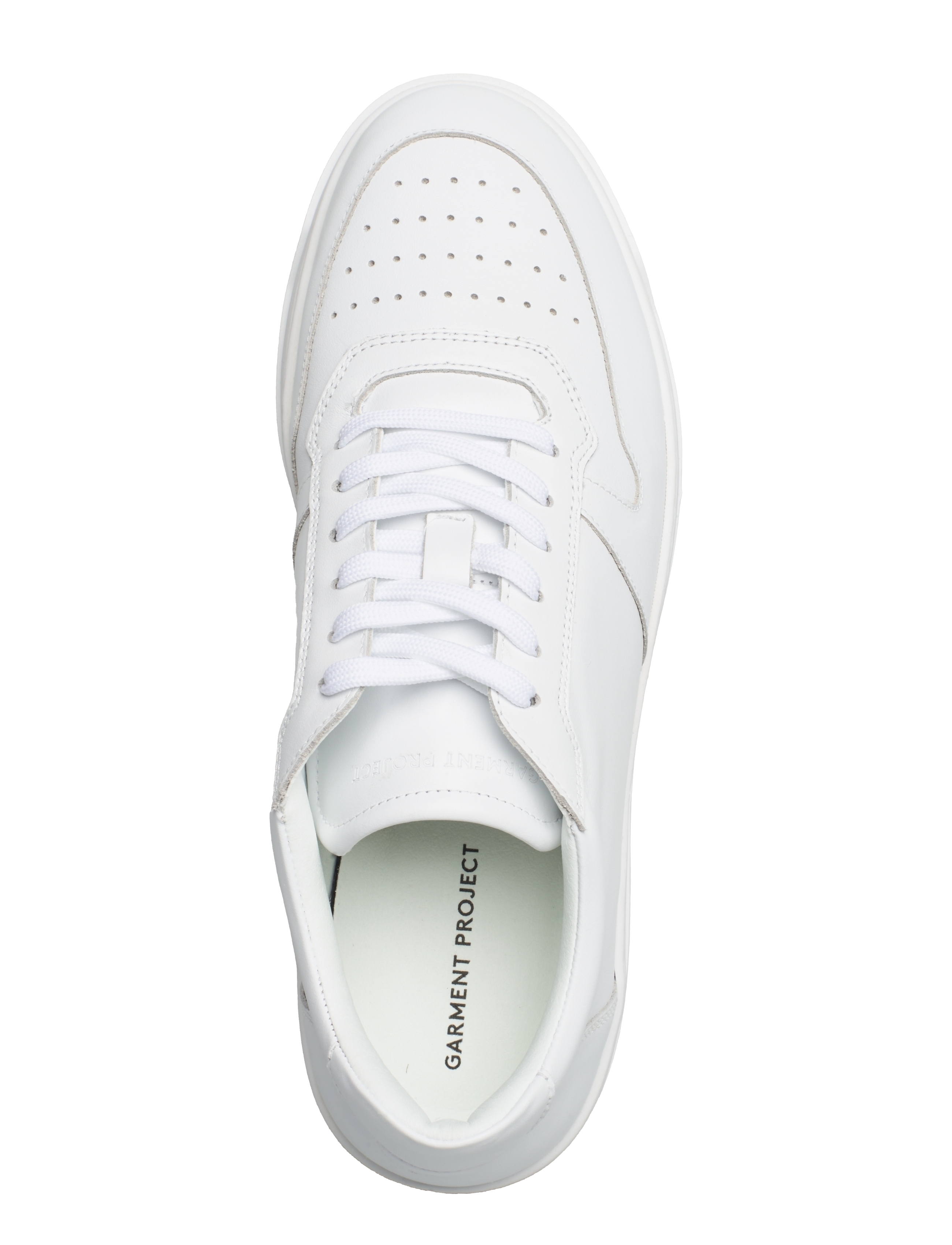 Garment Project - Legacy - White Leather - herren - white - 3