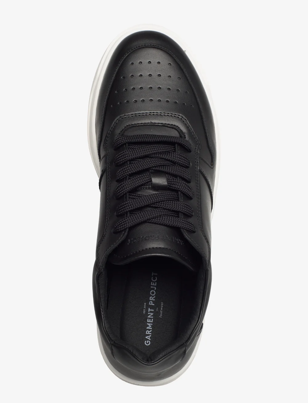 Garment Project - Legacy - Black Leather - låga sneakers - 999 black - 3