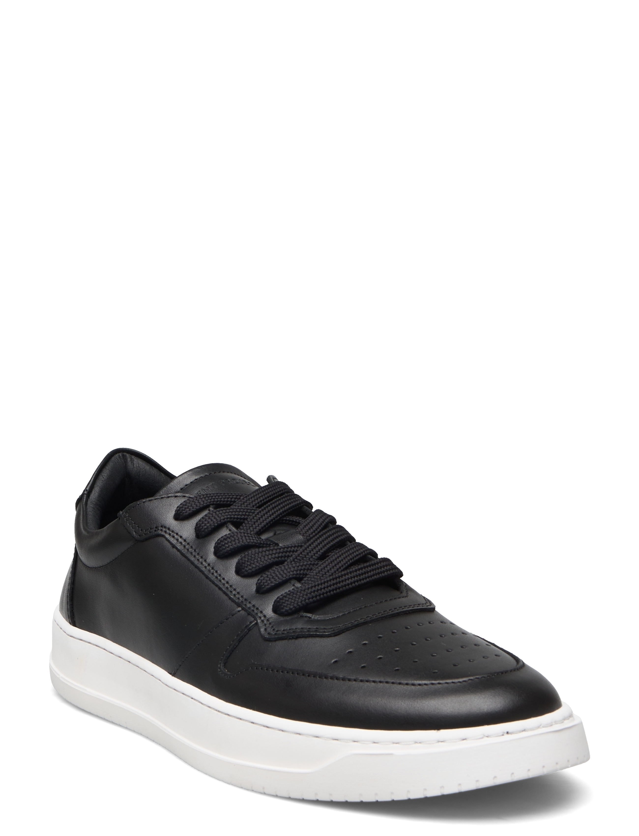 Garment Project - Legacy - Black Leather - låga sneakers - black - 0