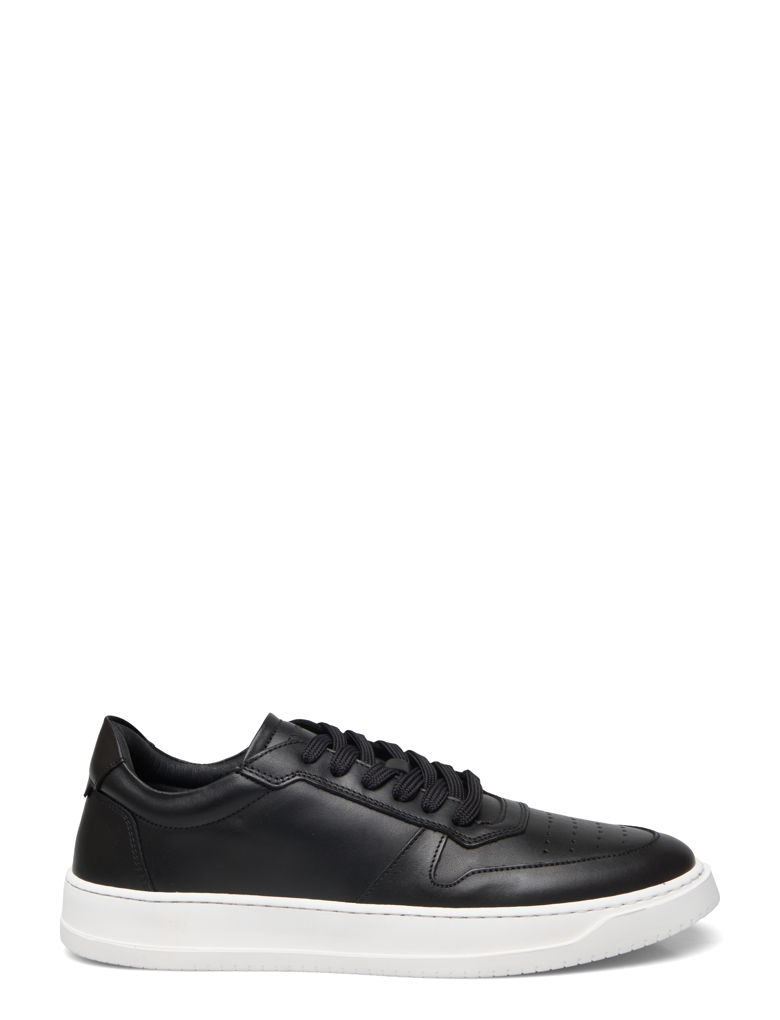 Garment Project Legacy Black Leather låga sneakers herr – bild 2