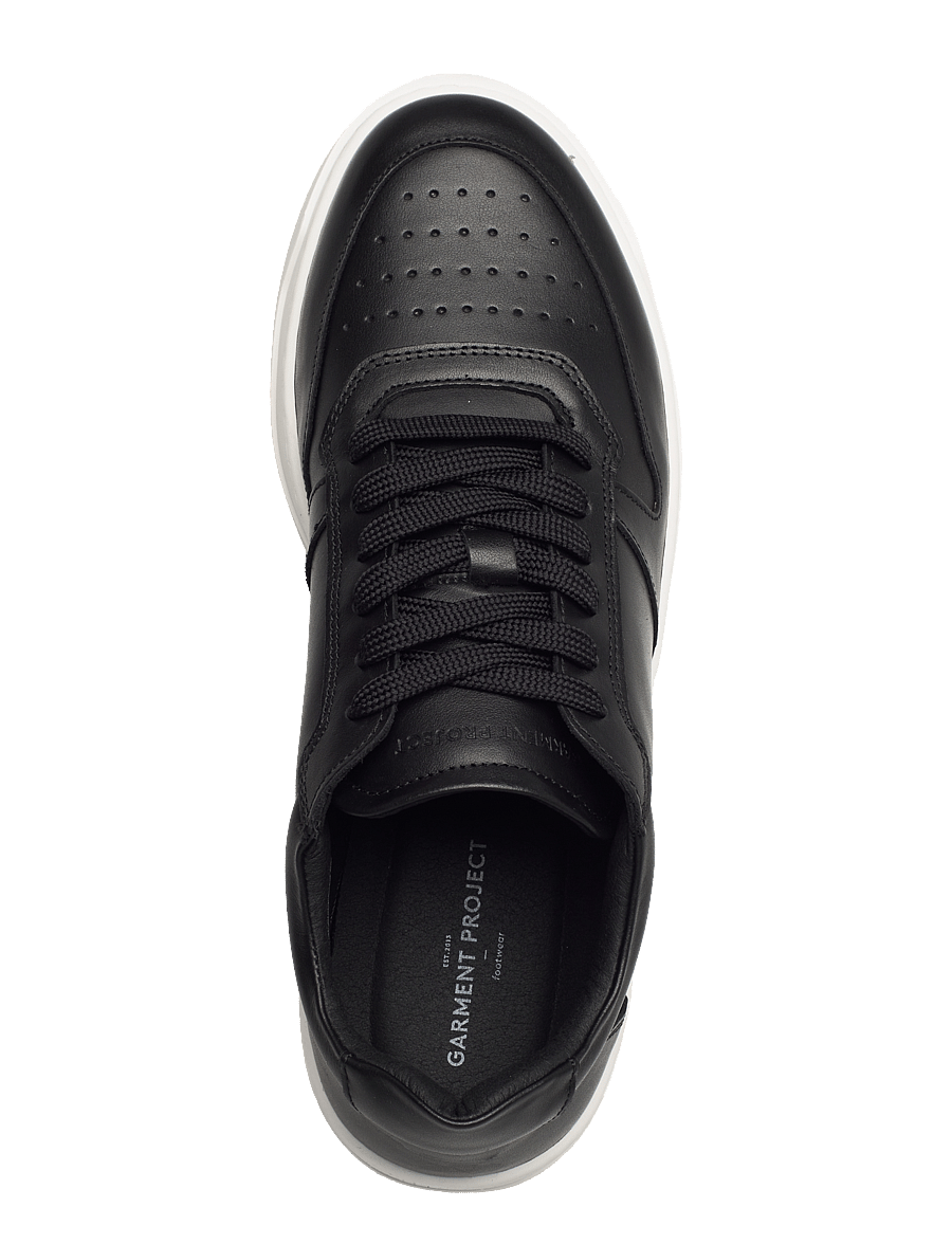Garment Project - Legacy - Black Leather - låga sneakers - black - 3