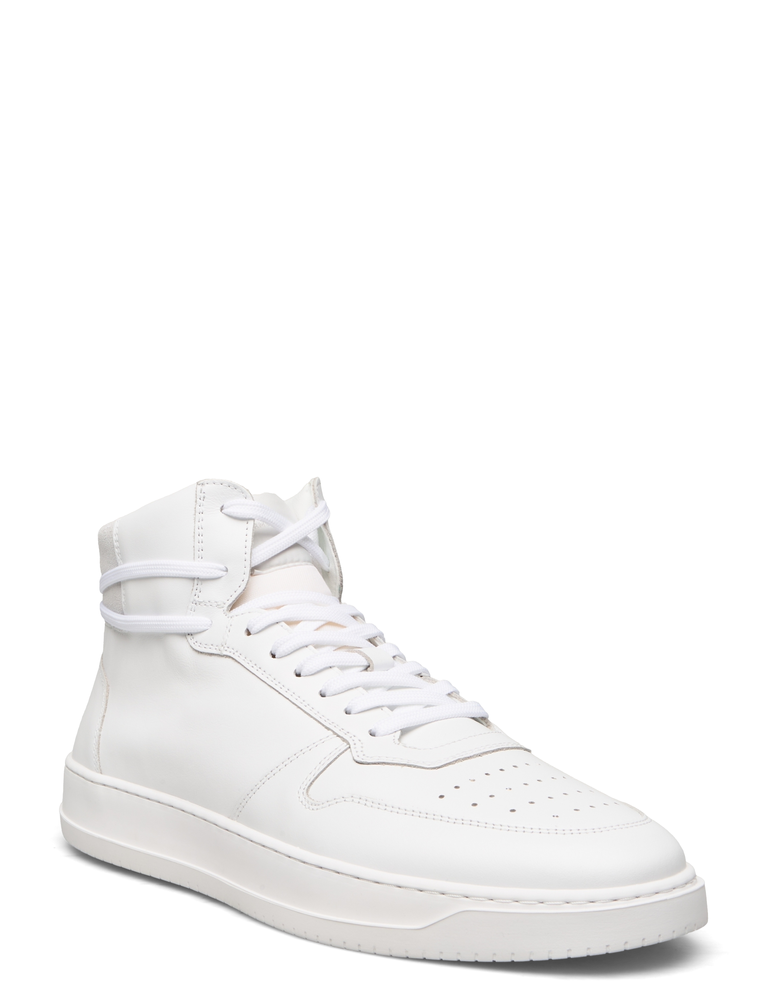 Legacy Mid - White Leather - WHITE
