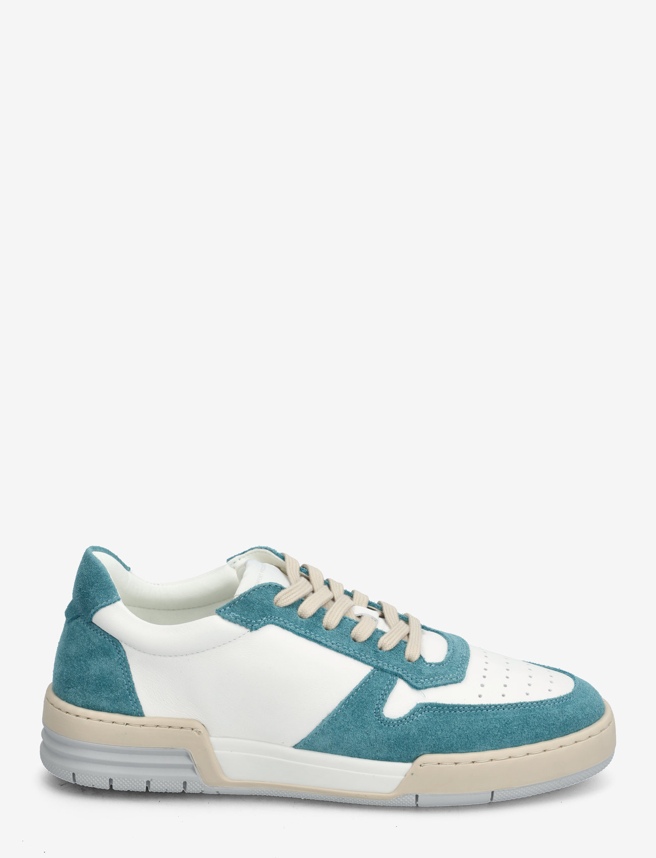 Garment Project - Legacy 80s - Petrol Leather Suede - lave sneakers - petrol - 1