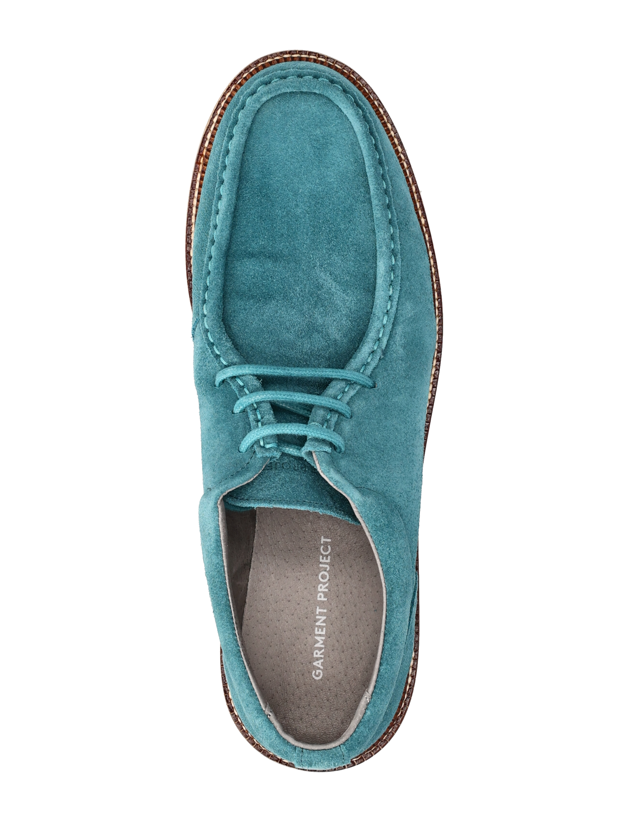 Garment Project - Eilo Vibram Low - Petrol Suede - petrol - 3