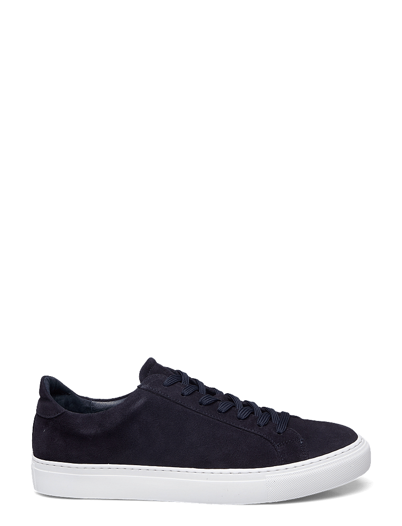 Garment Project - Type - Navy Suede - låga sneakers - navy - 1