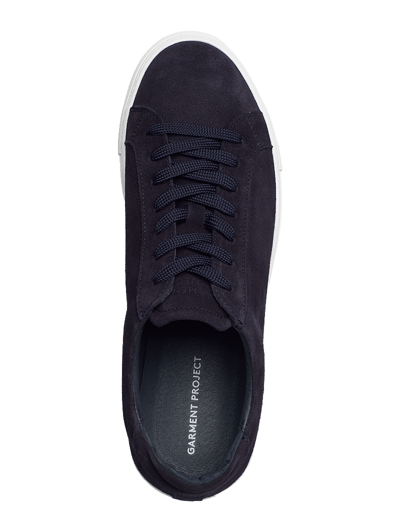 Garment Project - Type - Navy Suede - låga sneakers - navy - 3