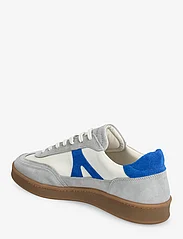 Garment Project - Liga - Off White / Blue Leather Mix - lav ankel - off white - 2