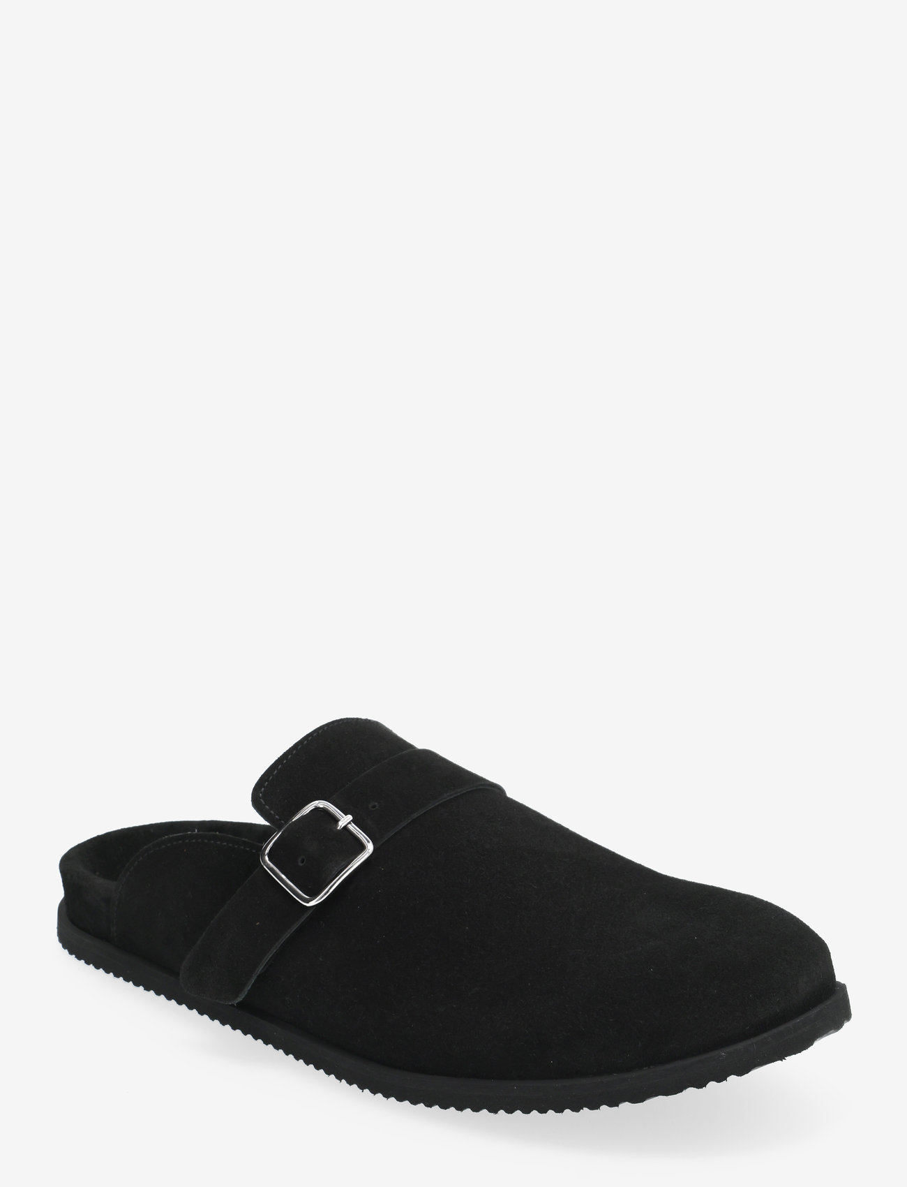 Garment Project - Blake Clog - Black Suede - herren - black - 0