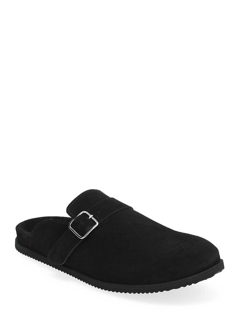 Garment Project - Blake Clog - Black Suede - shoppa efter tillfälle - black - 0