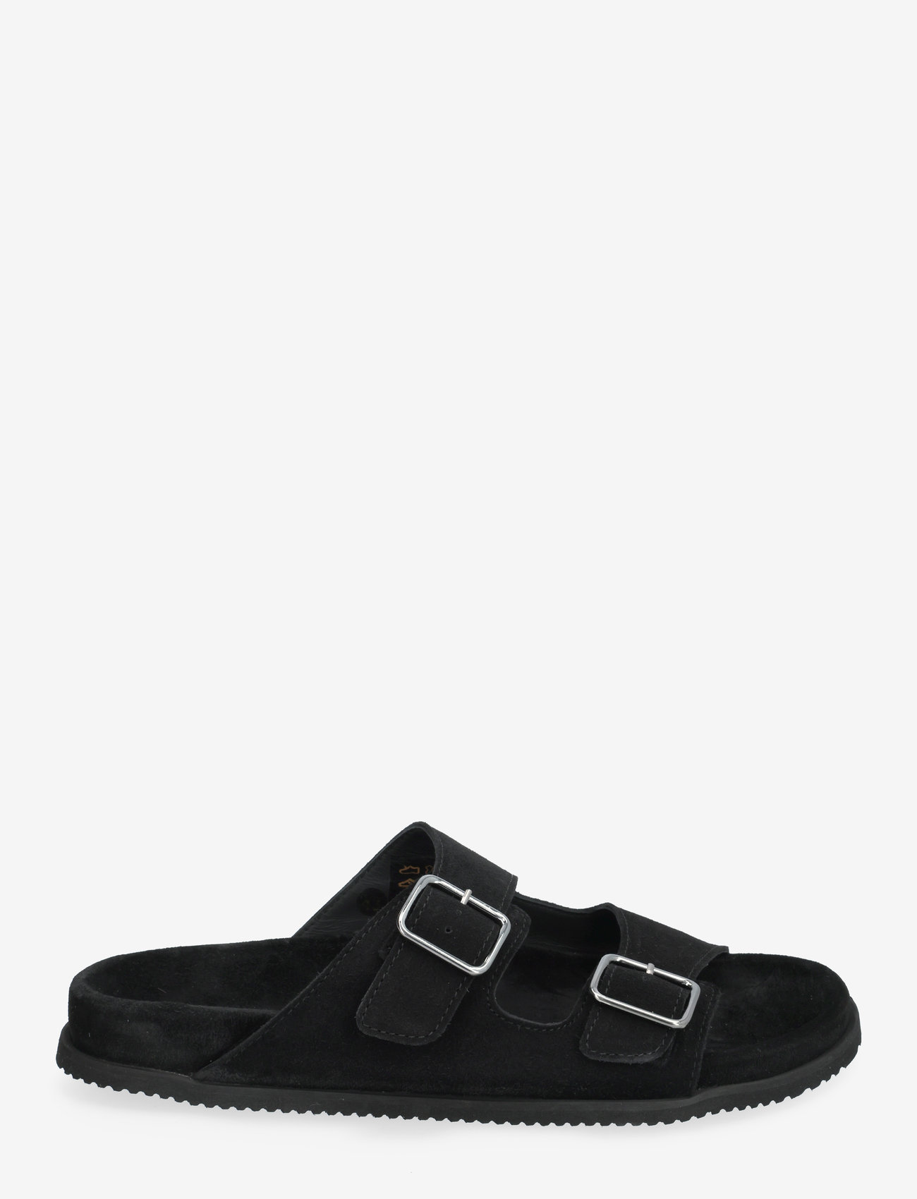 Garment Project - Blake Sandal - Black Suede - black - 1