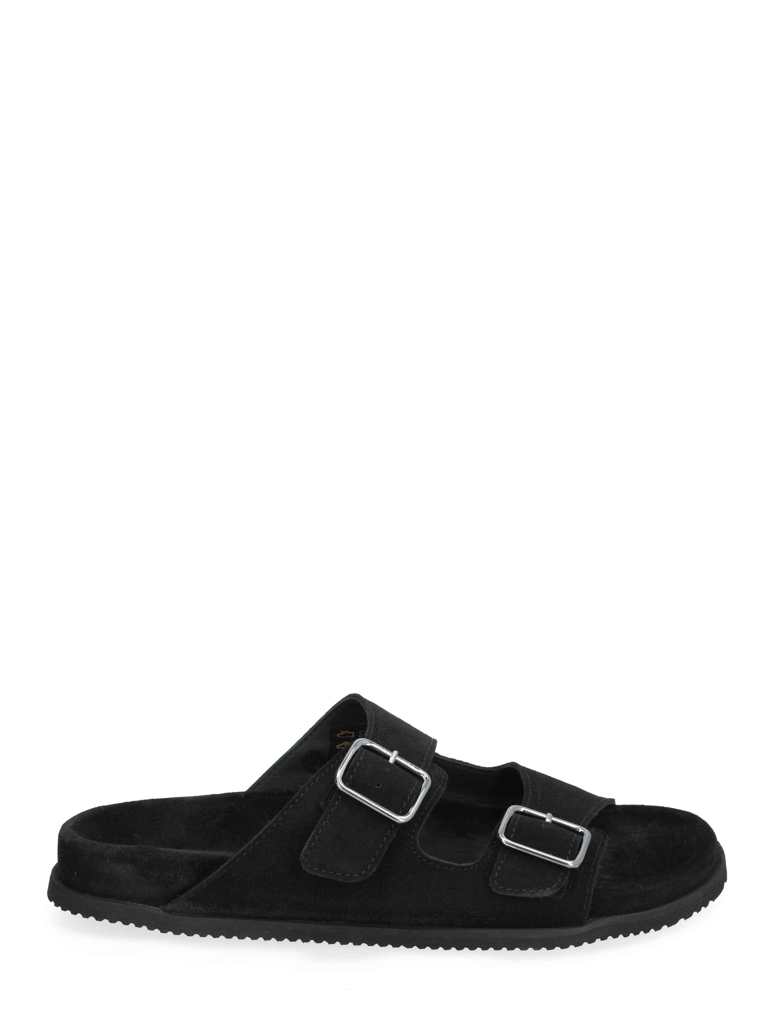 Garment Project - Blake Sandal - Black Suede - black - 1