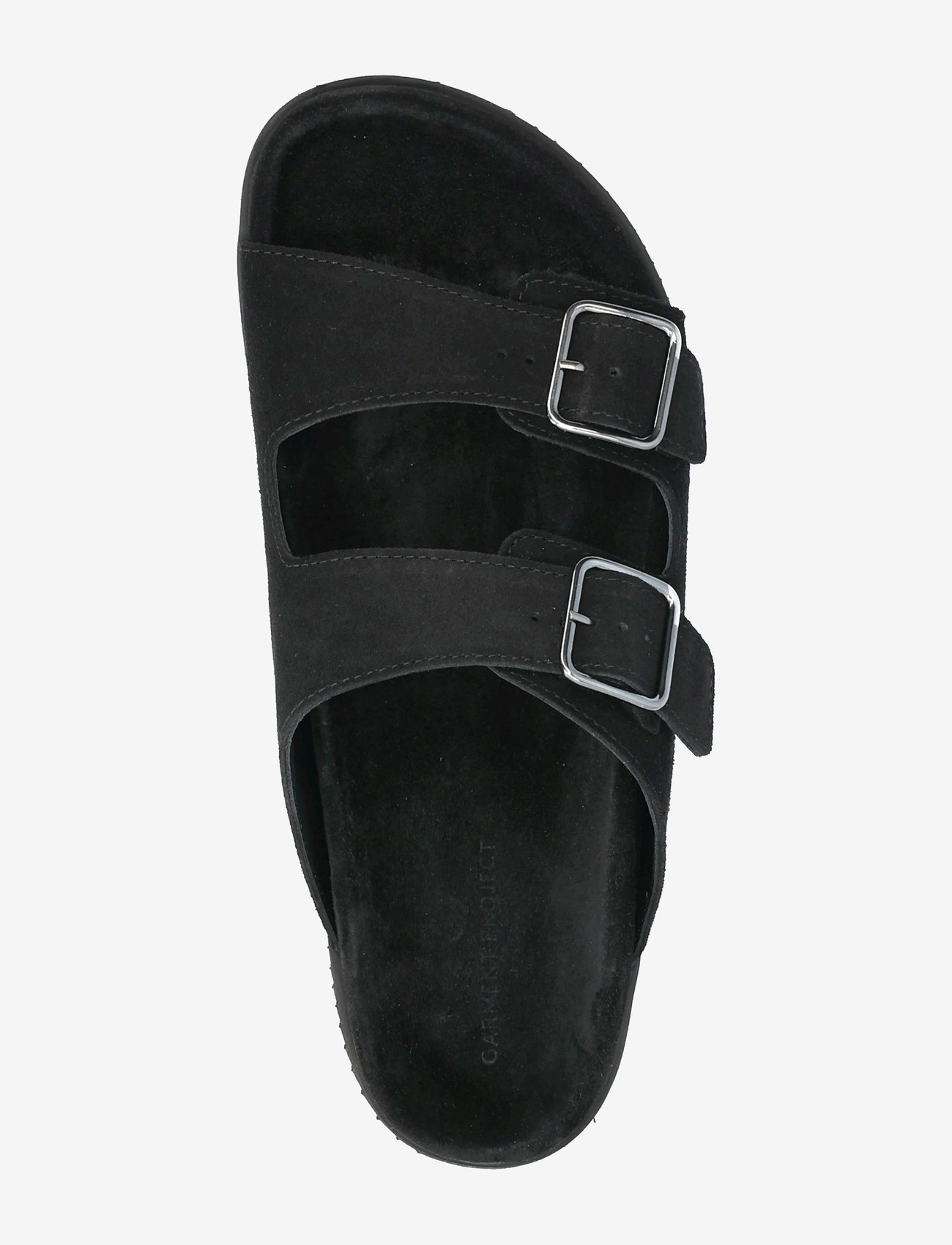 Garment Project - Blake Sandal - Black Suede - black - 3