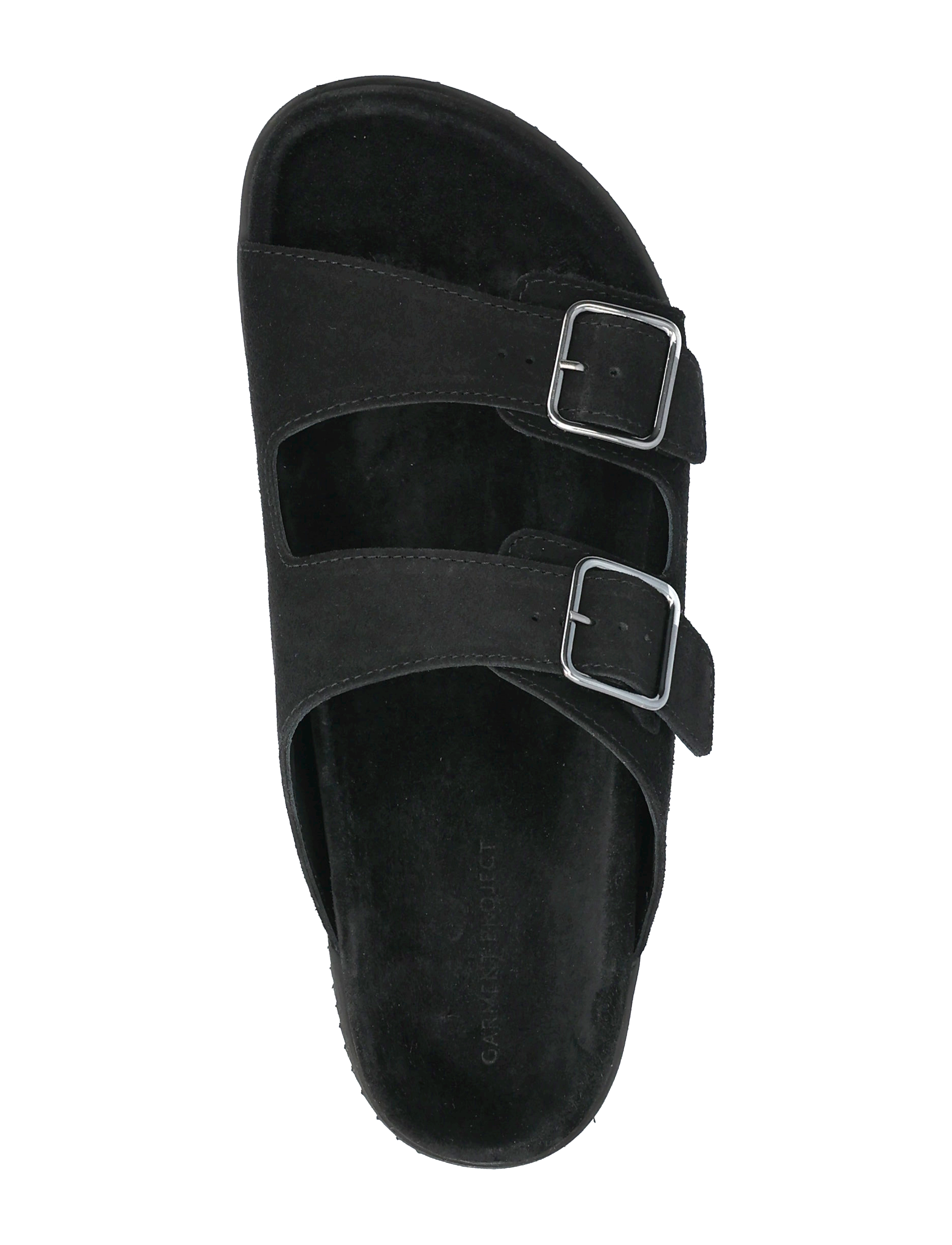 Garment Project - Blake Sandal - Black Suede - black - 3