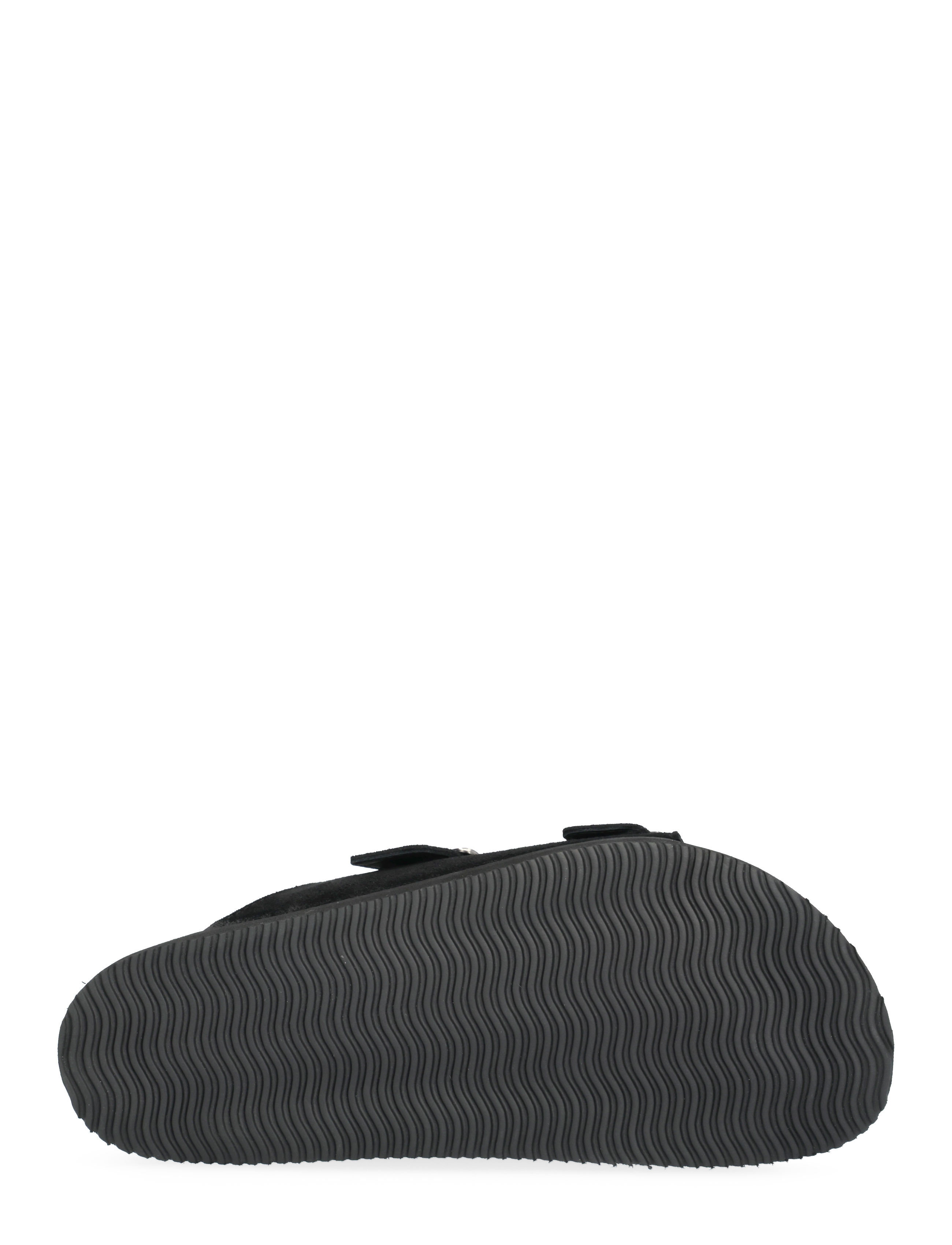 Garment Project - Blake Sandal - Black Suede - black - 4