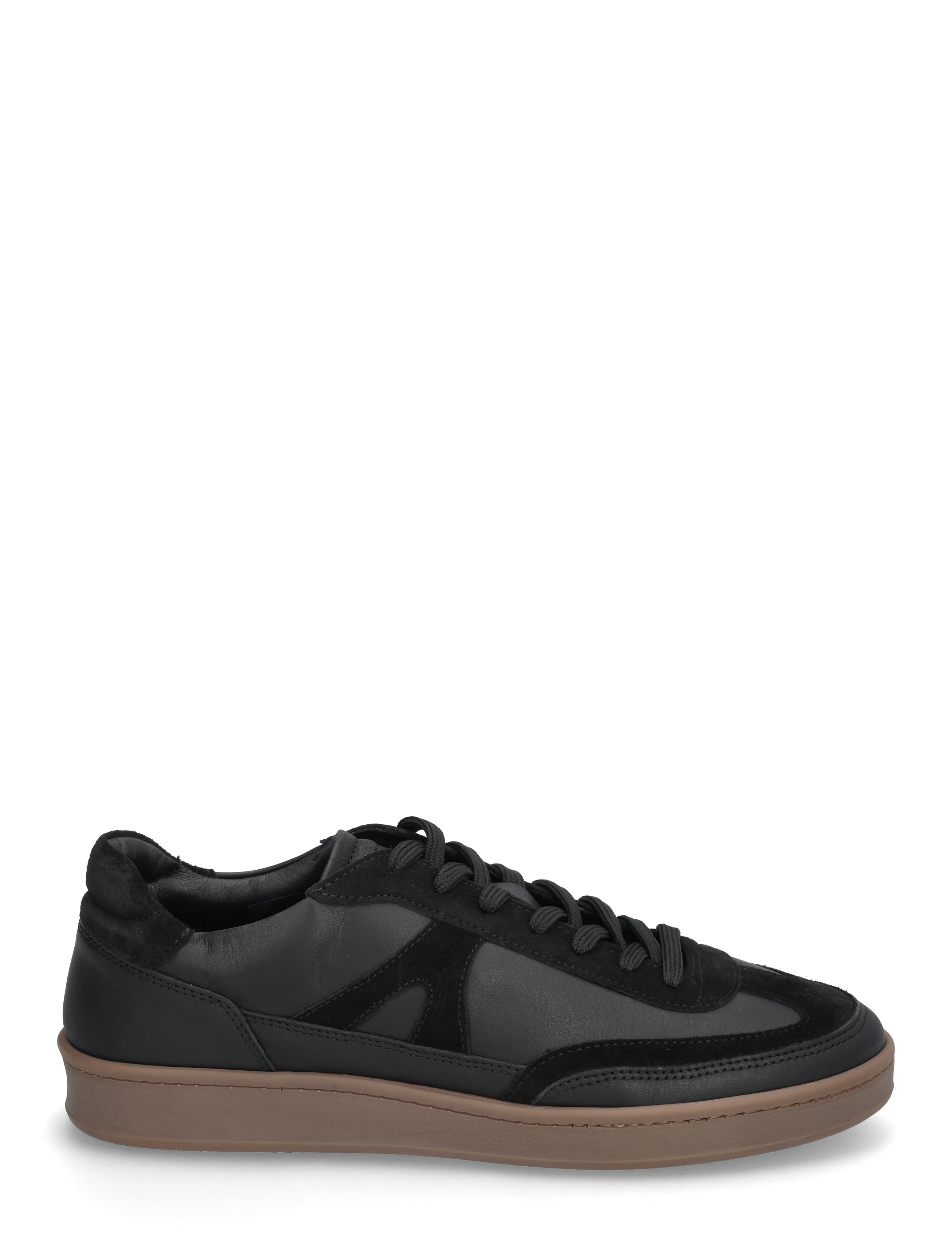 Garment Project - Liga - Black Leather - lave sneakers - black - 1