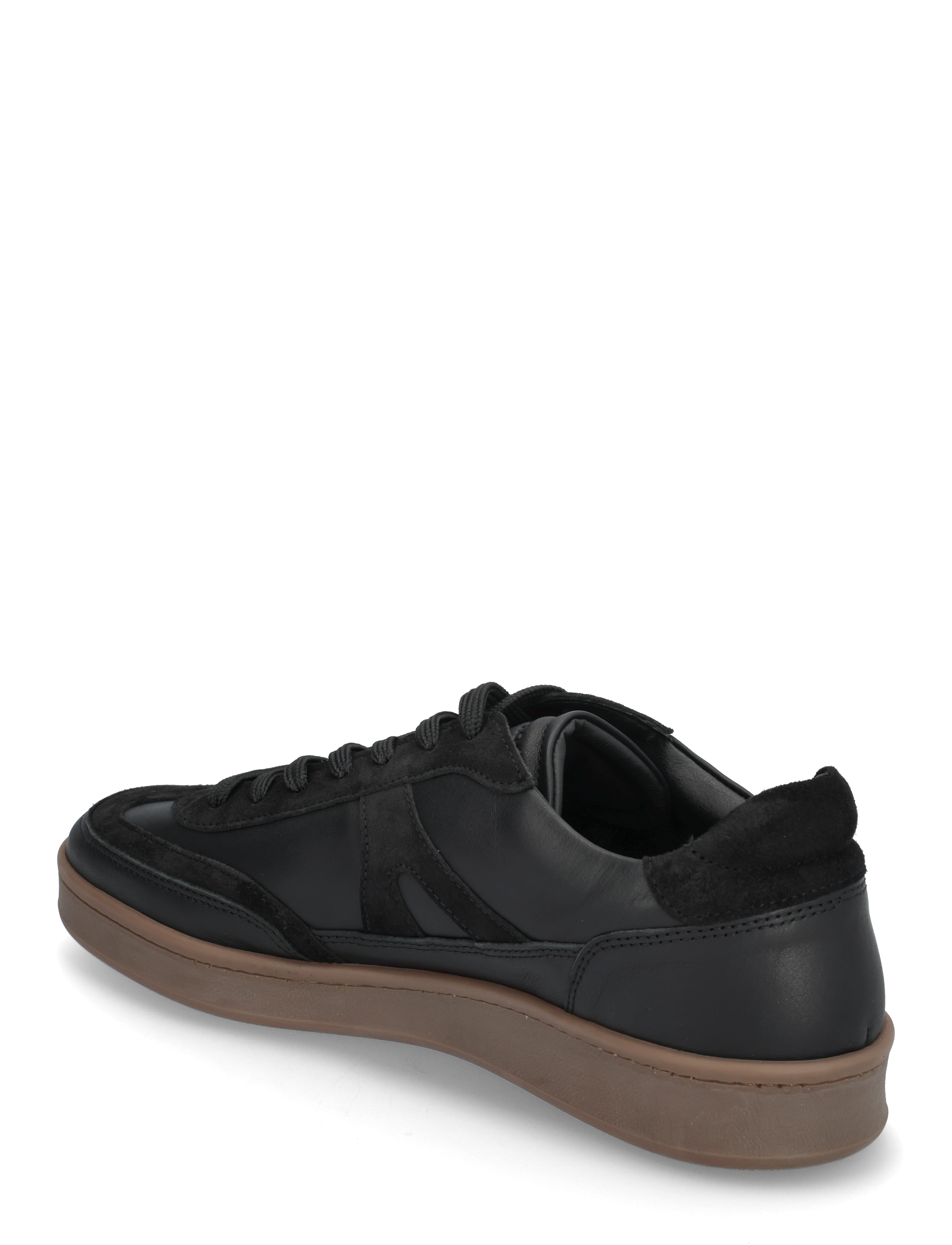 Garment Project - Liga - Black Leather - lave sneakers - black - 2