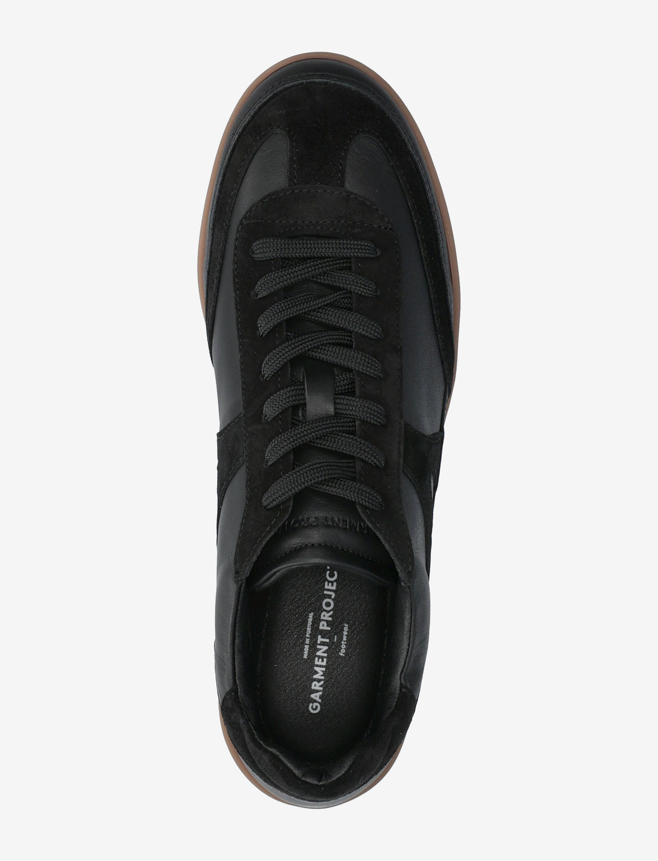 Garment Project - Liga - Black Leather - lave sneakers - black - 3