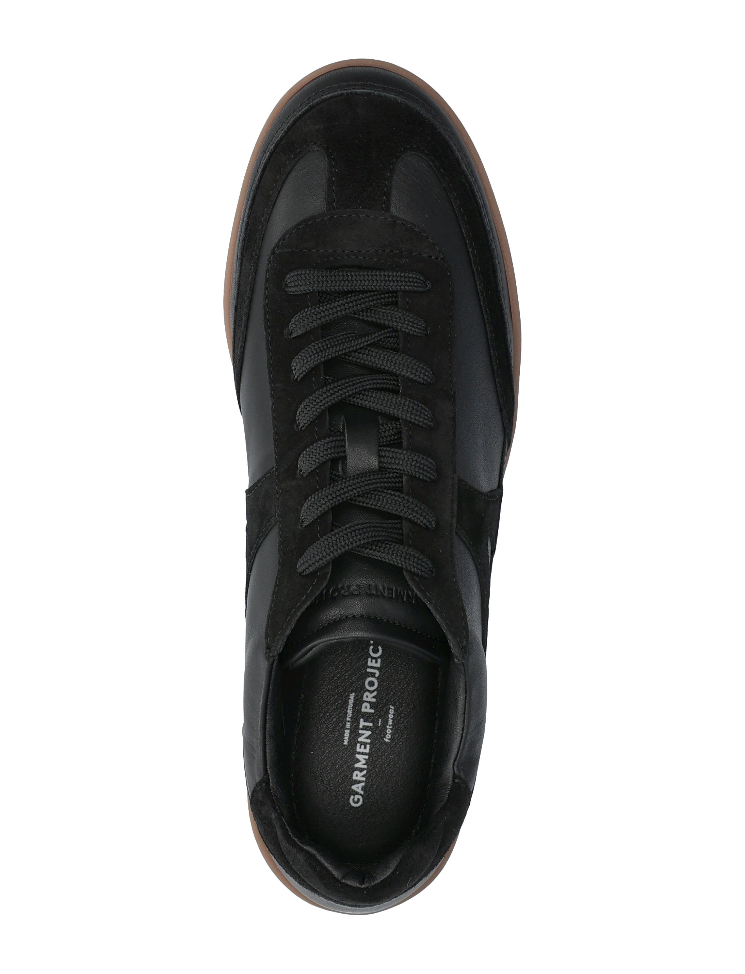Garment Project - Liga - Black Leather - lave sneakers - black - 3