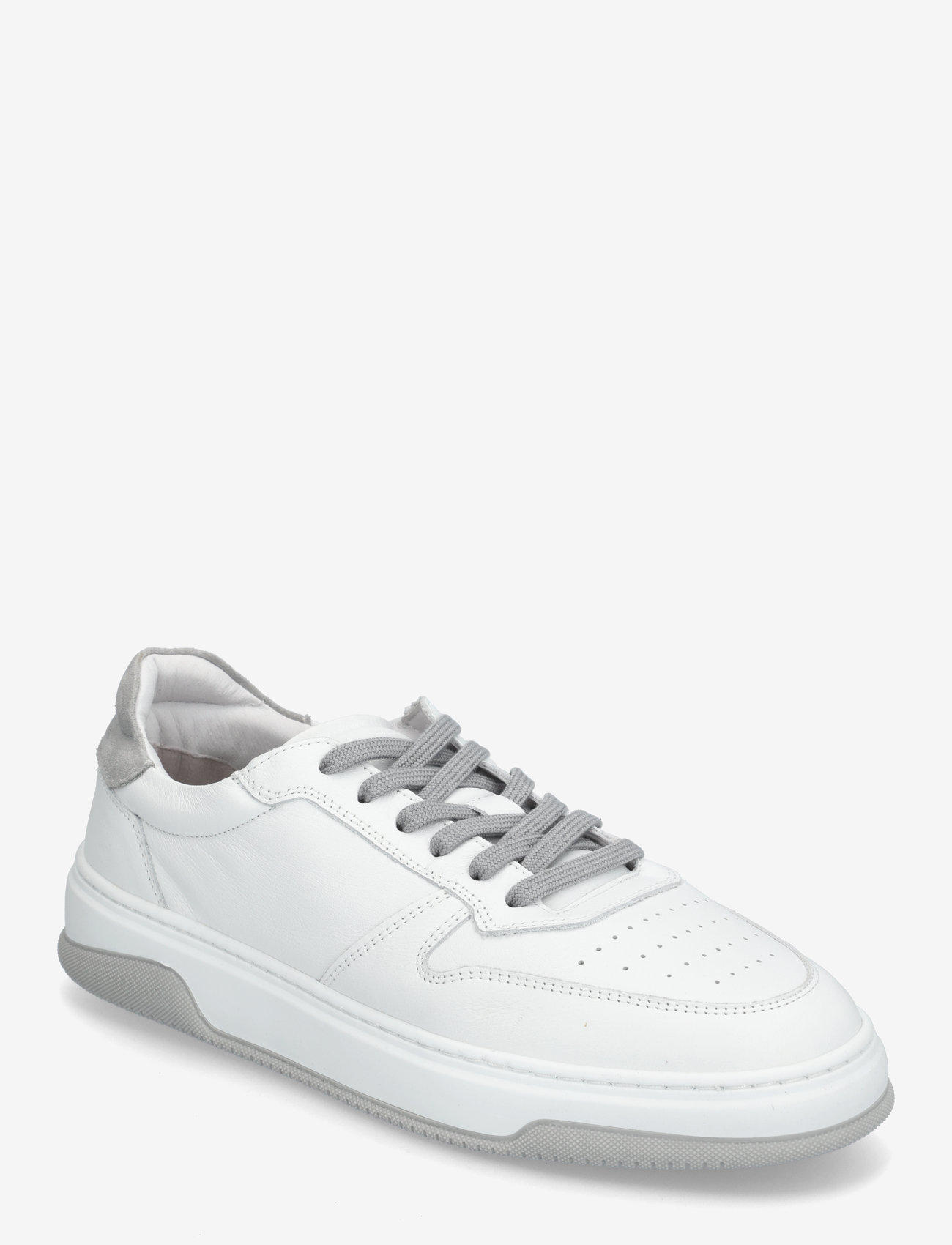 Garment Project Ace White Light Grey Leather (GPTGPF2575) Lave  sneakers