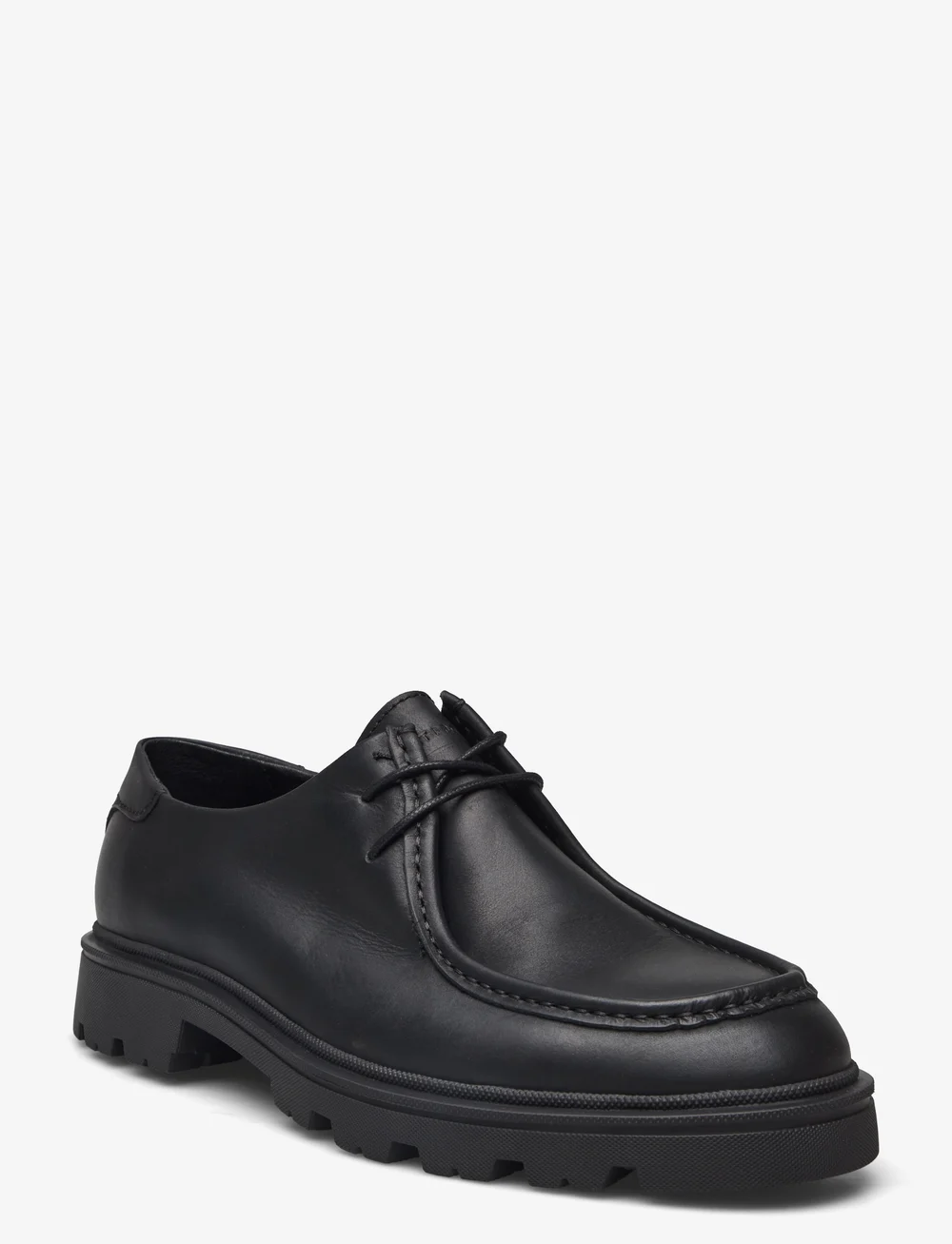 Garment Project - Minnesota Low - Black Crazy Horse - moc-toe boots - black - 0
