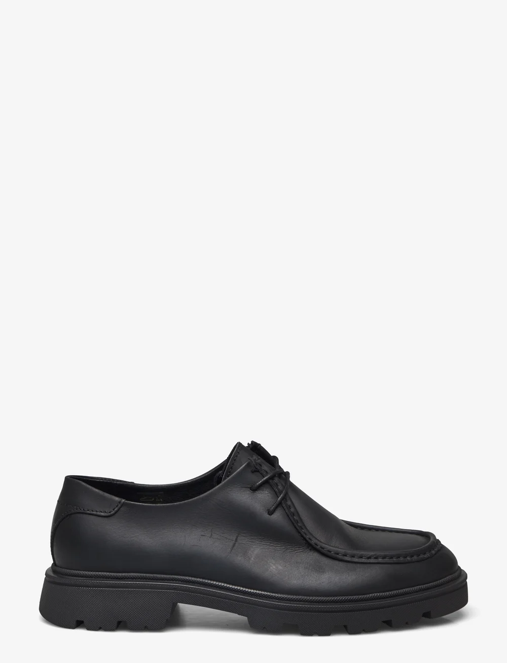 Garment Project - Minnesota Low - Black Crazy Horse - moc-toe boots - black - 1