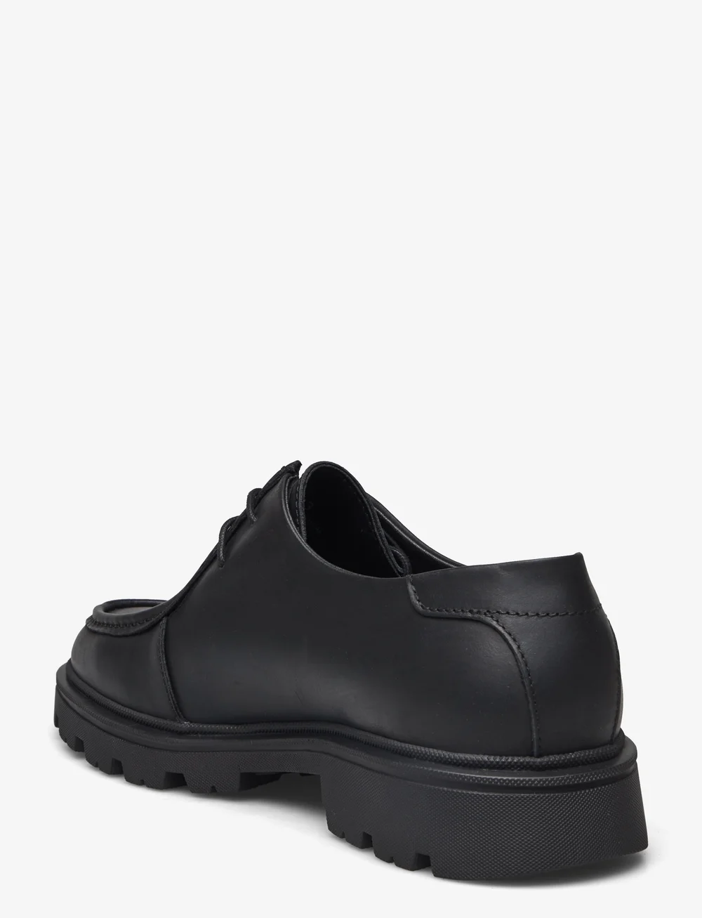 Garment Project - Minnesota Low - Black Crazy Horse - moc-toe boots - black - 2