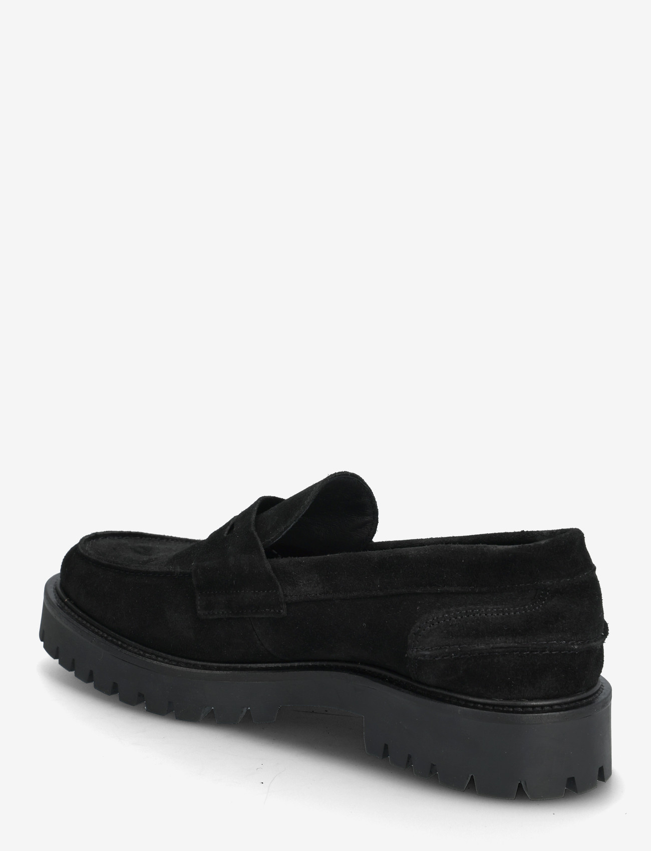 Garment Project - Aaron Penny Loafer - Black Suede - nach anlass kaufen - black - 2