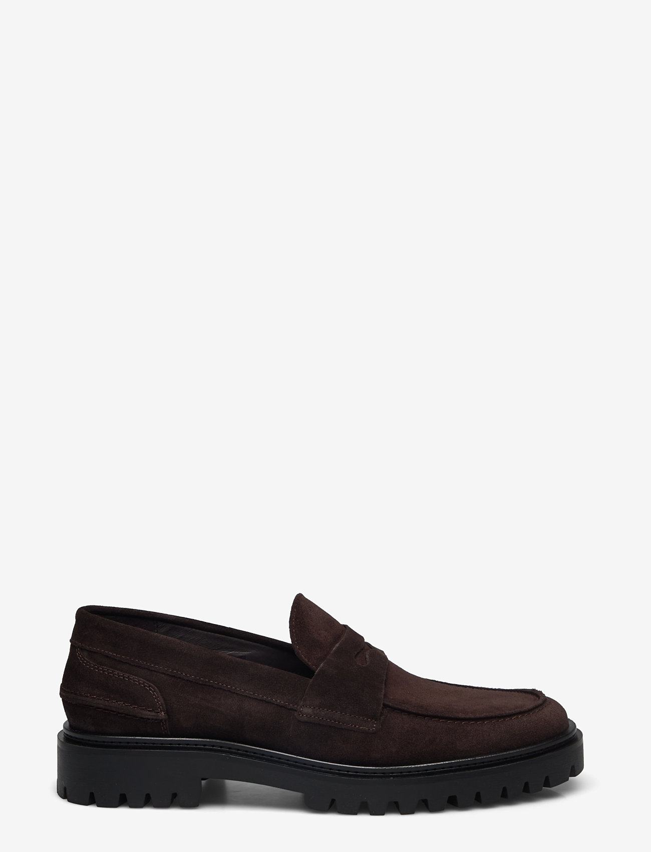 Garment Project - Aaron Penny Loafer - Brown Suede - shop efter anledning - brown - 1