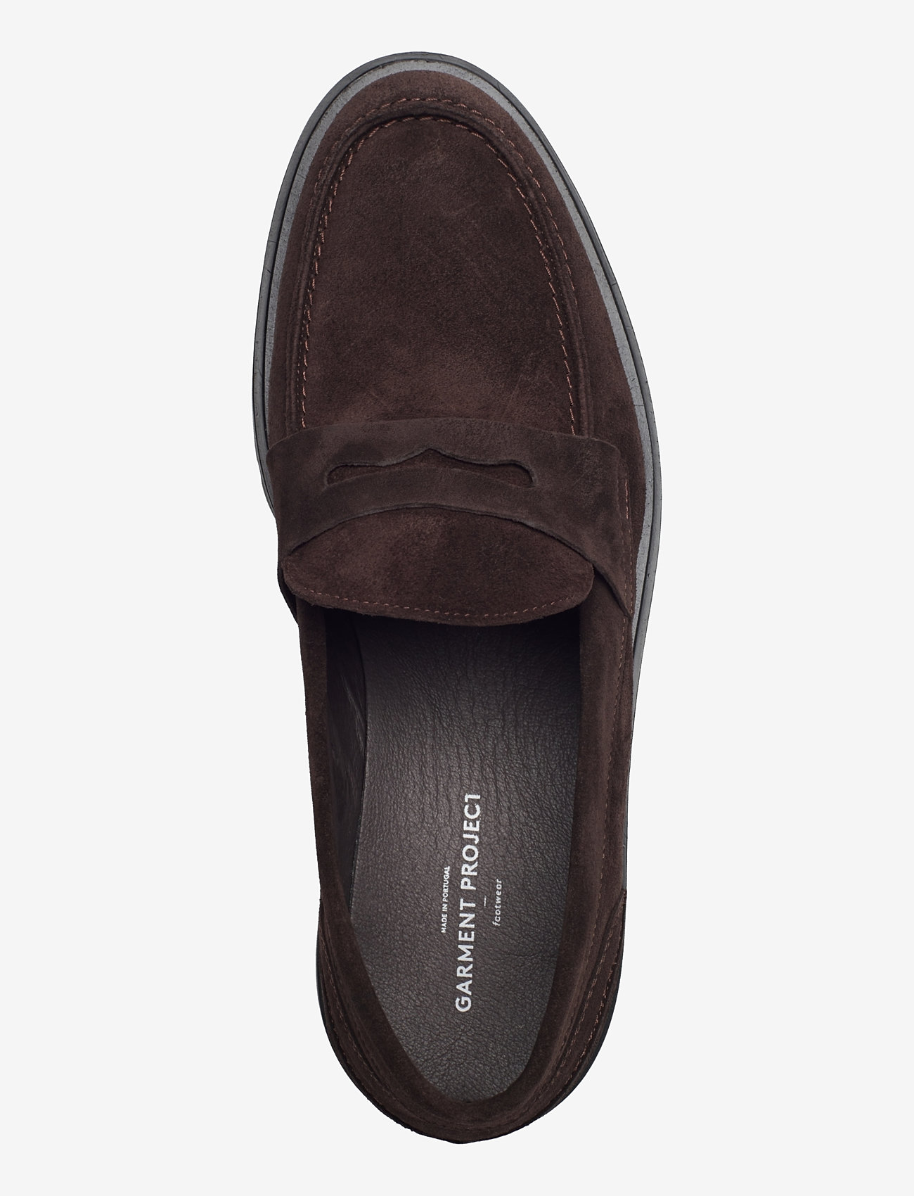 Garment Project - Aaron Penny Loafer - Brown Suede - shop efter anledning - brown - 3