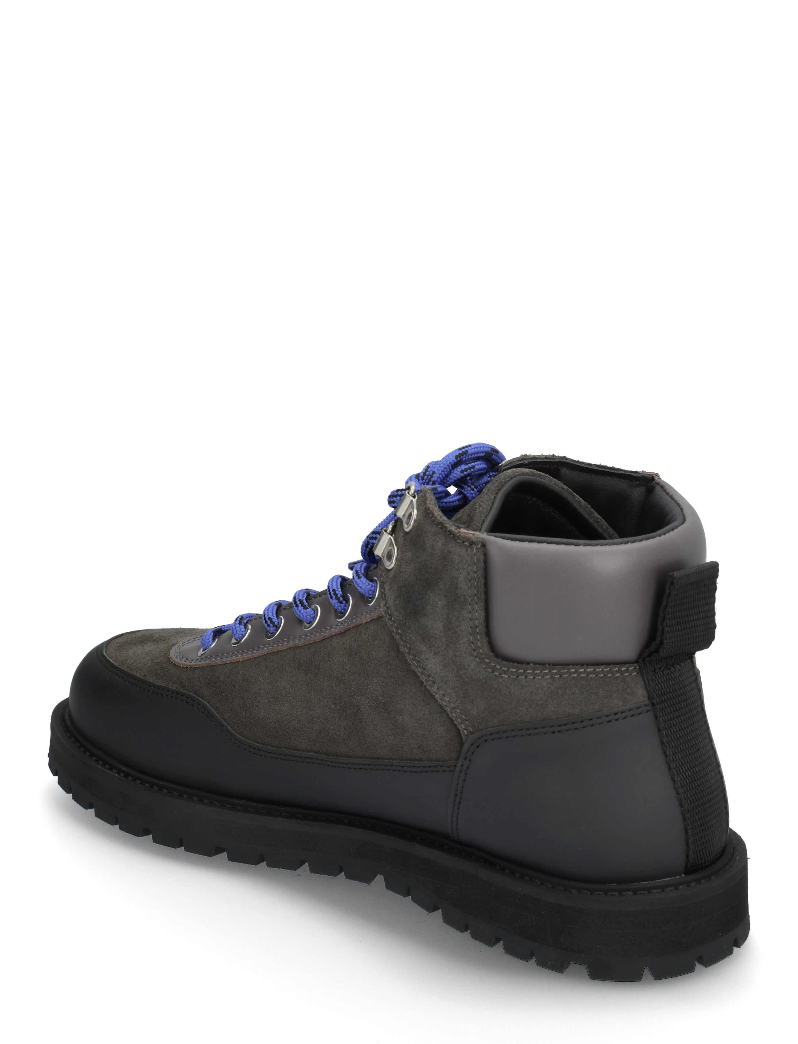 Garment Project - Olaf Lace-Up Boot - Charcoal Suede - charcoal - 2